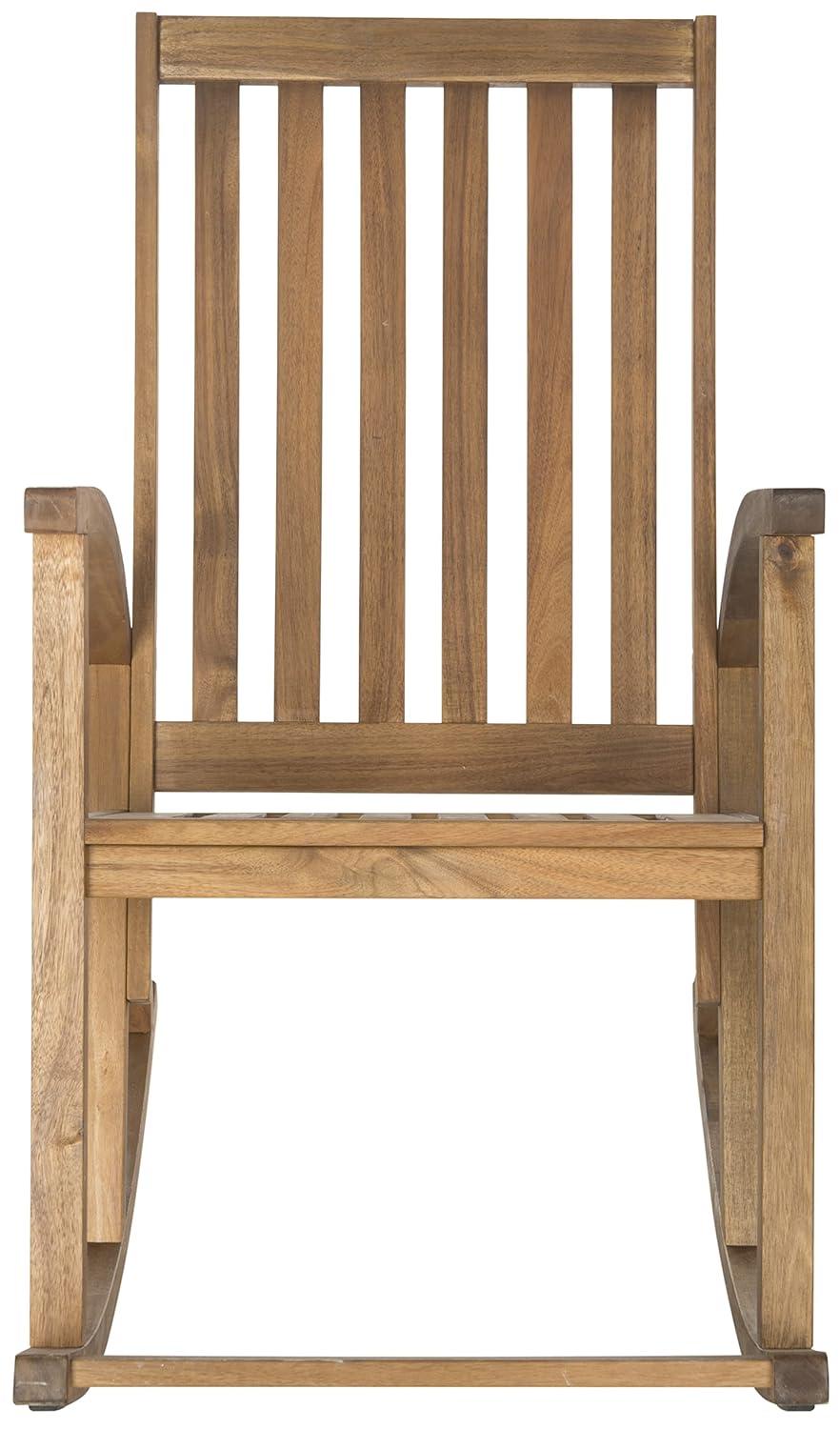 Clayton Rocking Chair Indoor/Outdoor - PAT7003 - Teak - Safavieh