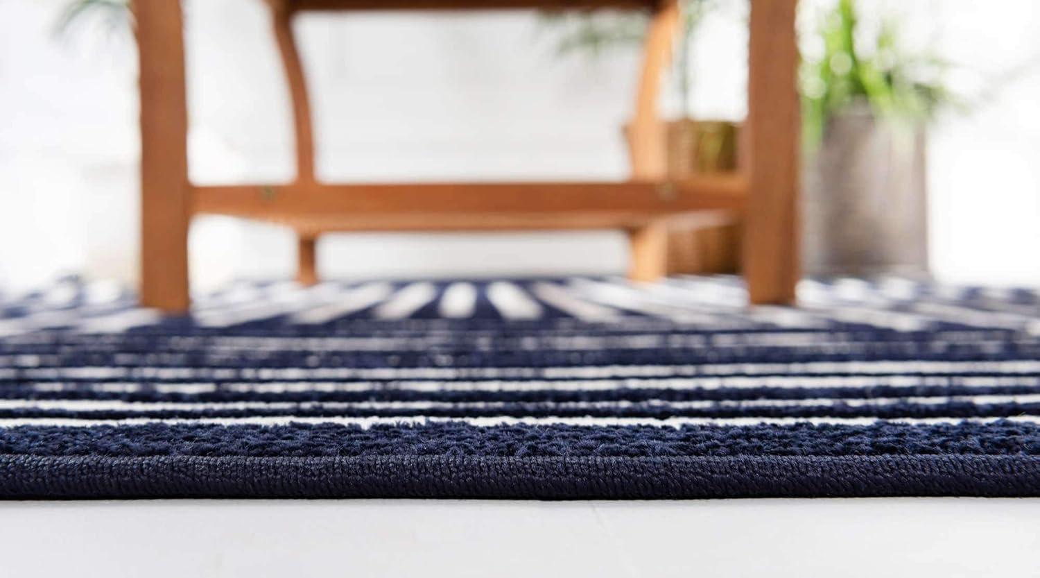 Sabrina Soto Outdoor Prescott Geometric Woven Area Rug