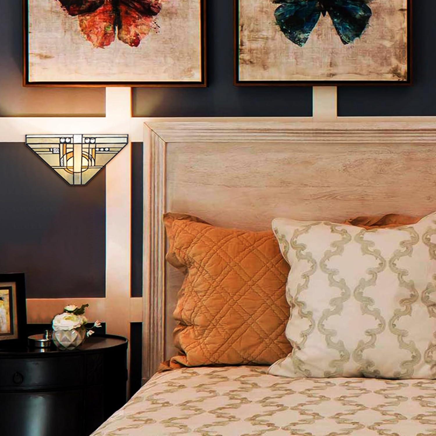 Tiffany Style Wall Sconces with Stained Glass Wall Light