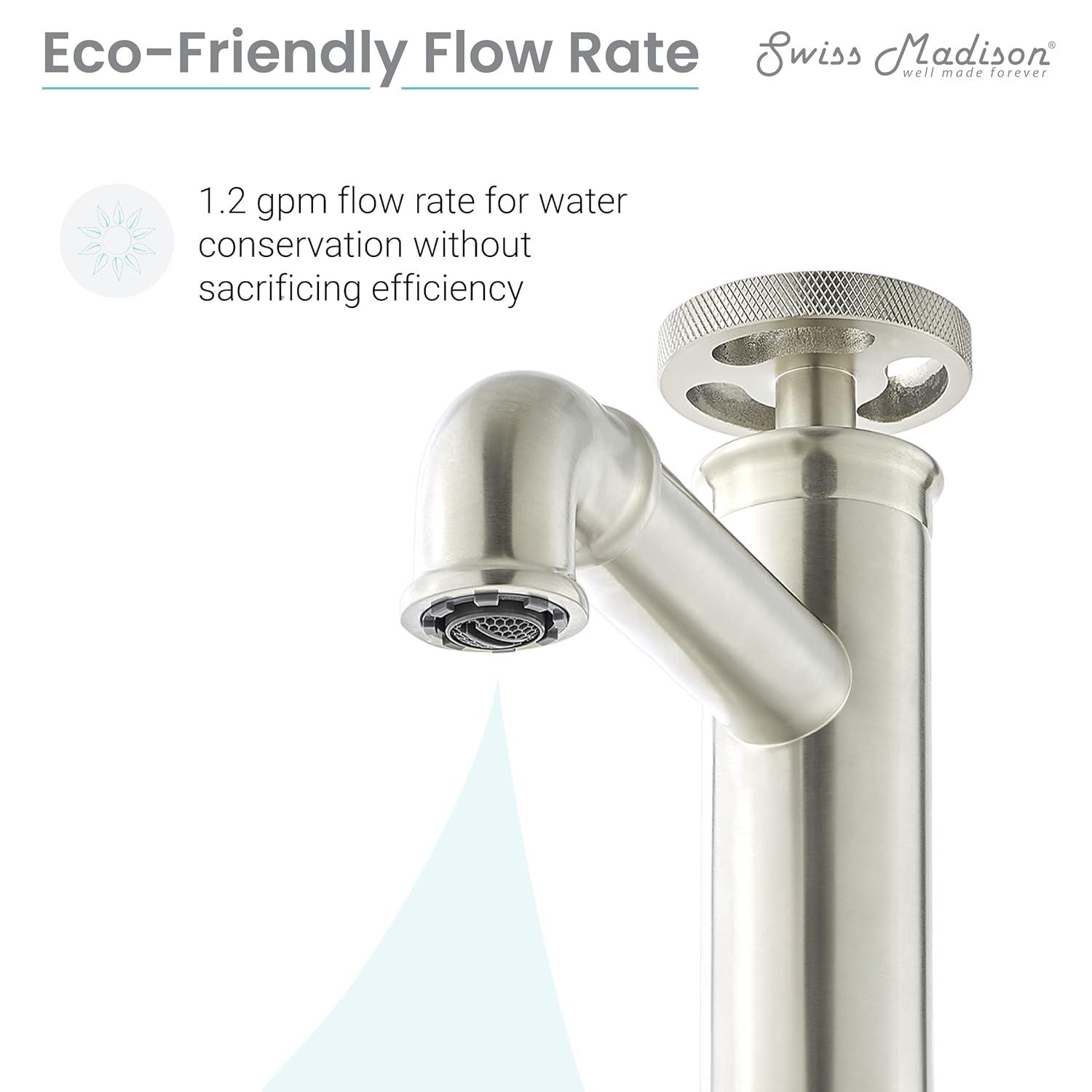Avallon Single Hole, Single-Handle Wheel, Bathroom Faucet