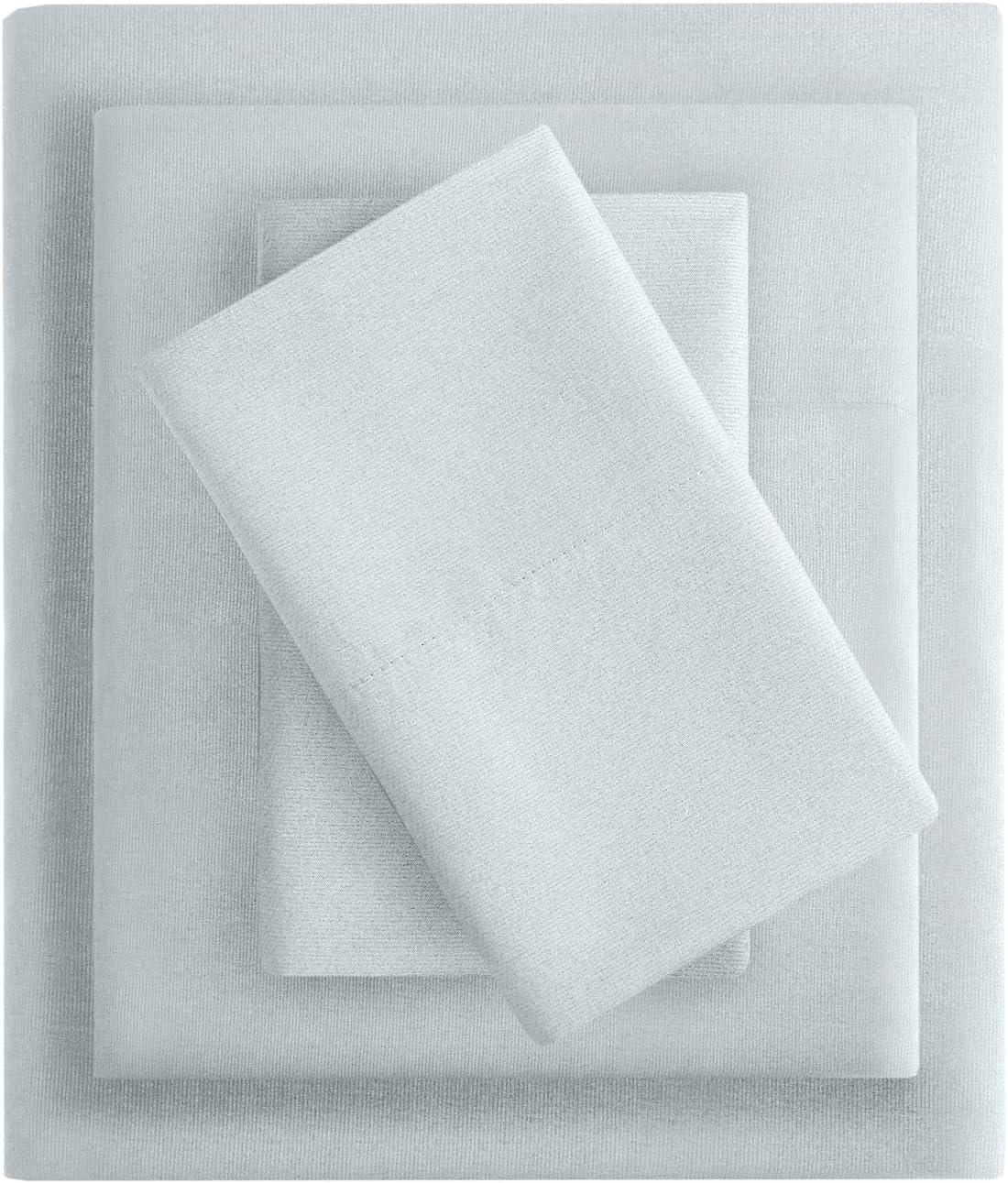 Twin Extra Long Microfiber All Season Soft Touch Sheet Set Gray