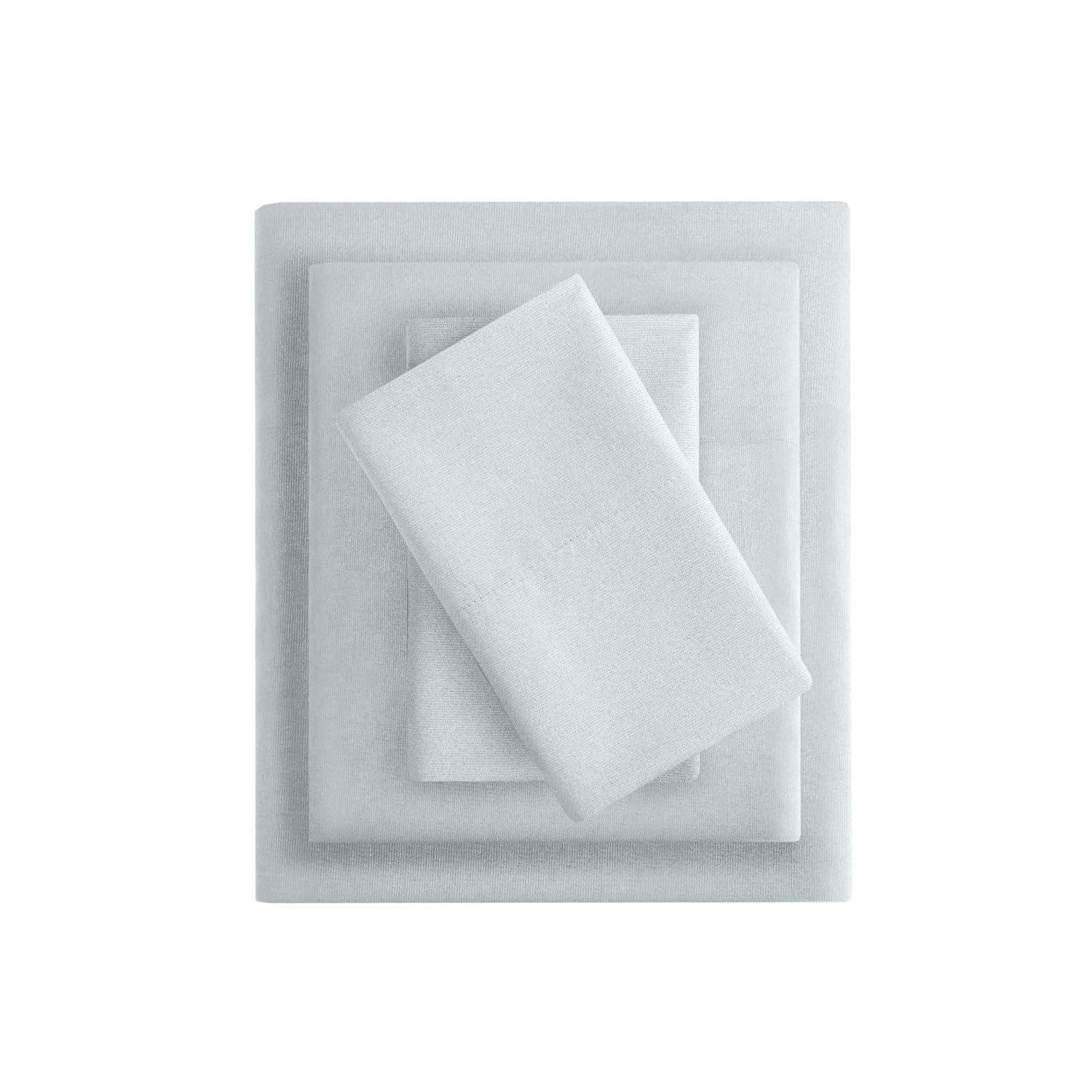 Twin Extra Long Microfiber All Season Soft Touch Sheet Set Gray