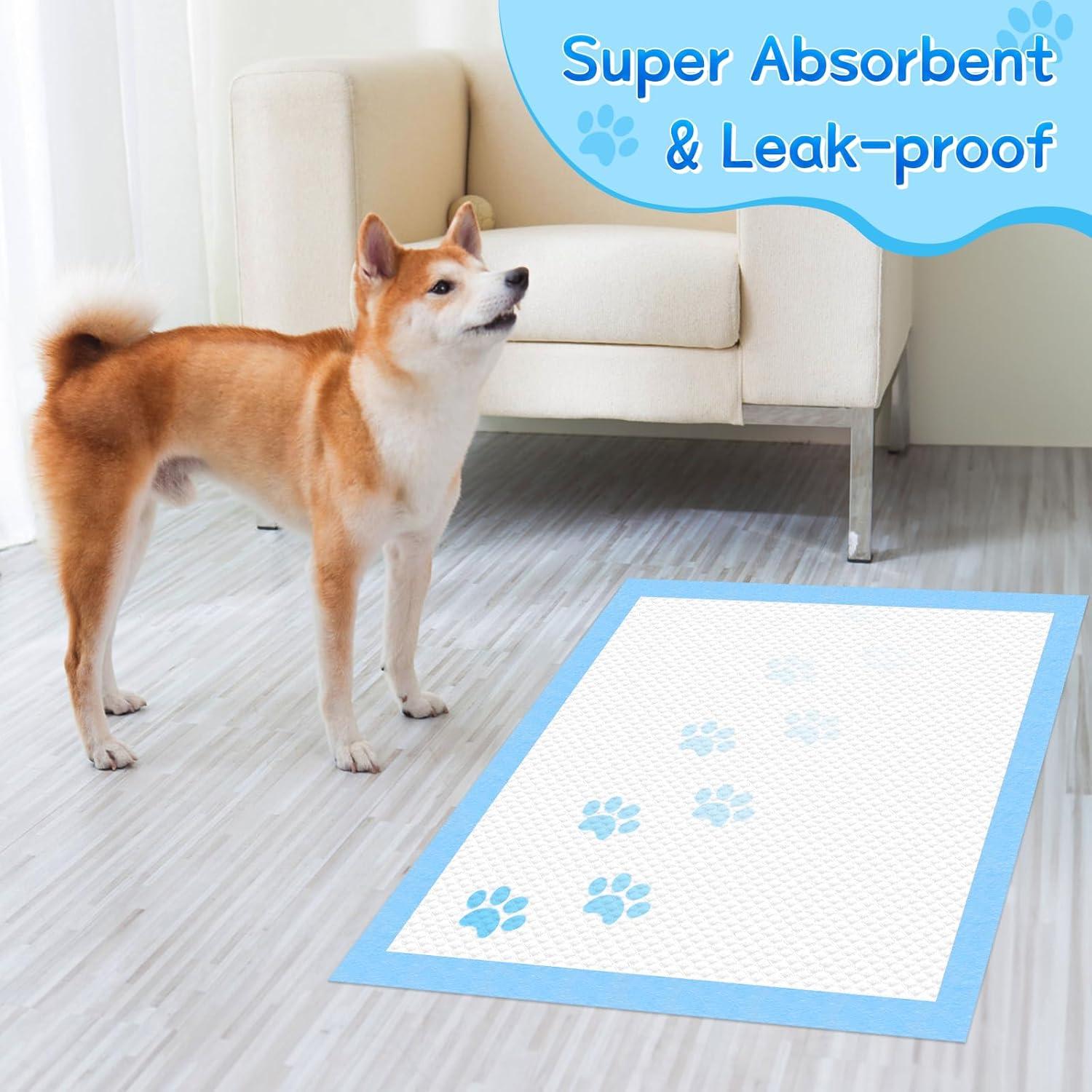 Pee Pads for Dogs - 30" X 36" Extra Large Puppy Pads XXL Potty Training Pads for Pet Wee Wee Pads Quick Absorbent Disposable Leak-Proof Pee Pads for Dogs Large Puppy Supplies - 30 Count