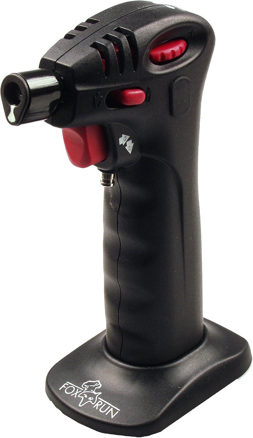 Black Butane Crème Brûlée Torch with Safety Lock