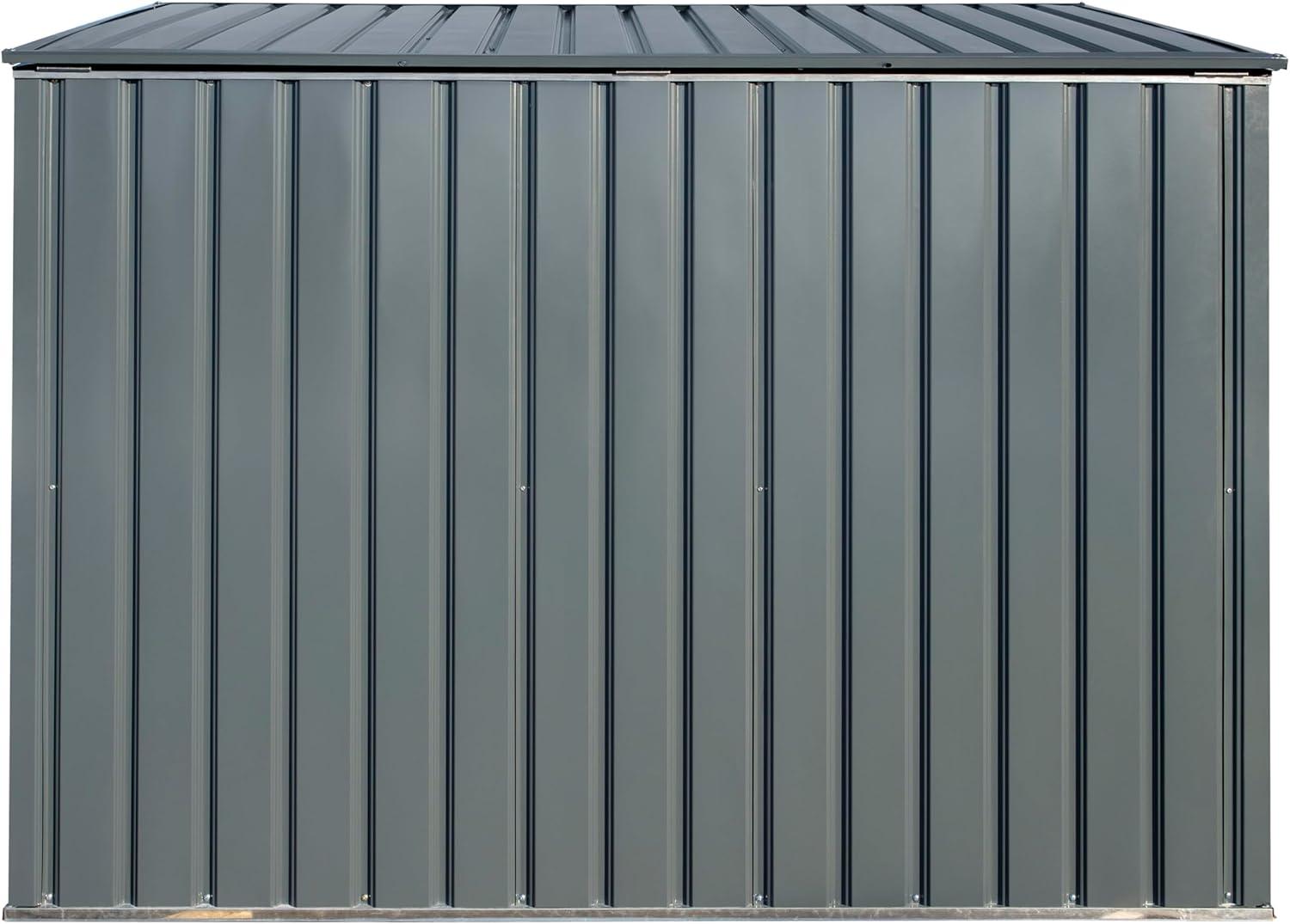 Arrow Horizontal Shed, 6x3, Grey