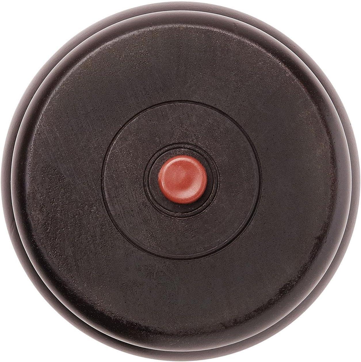 Architectural Products by Outwater L.L.C. 4 in x 4-7/8 Solid Hardwood Round Bun Foot. 1 Piece