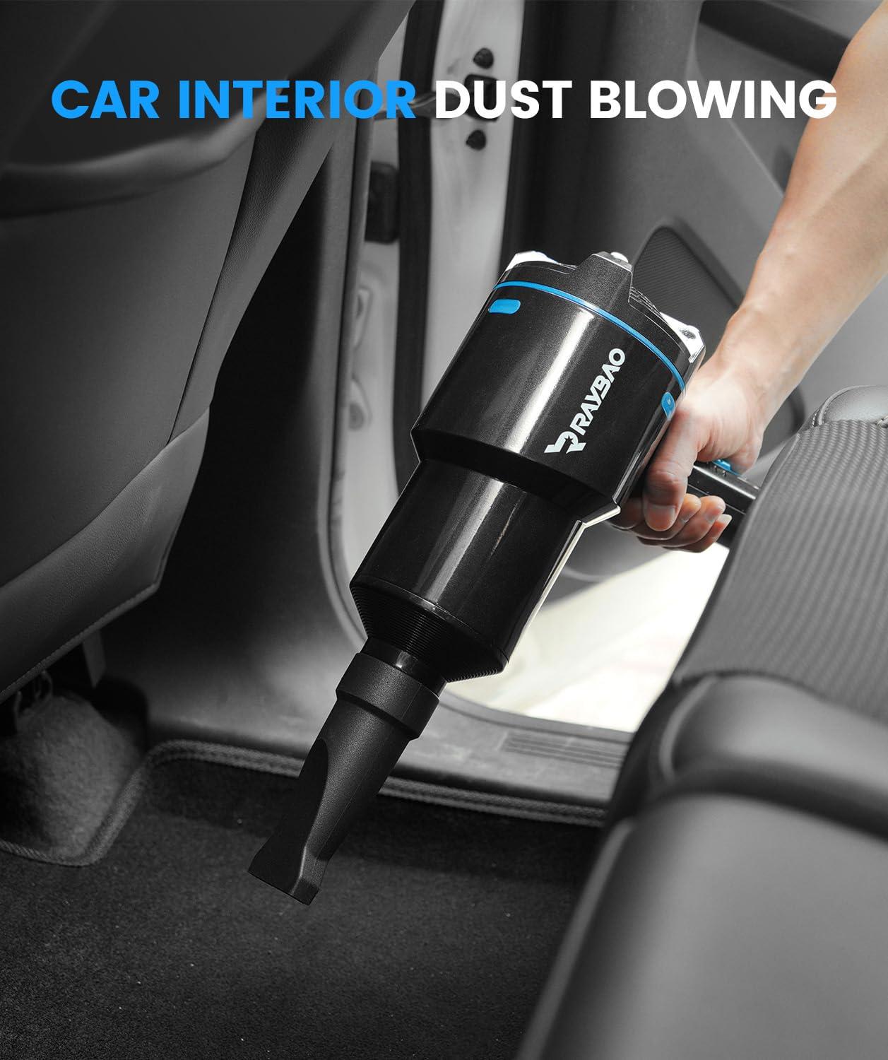 Car Dryer Air Blower -1300W Handheld High Powered Filtered Car Blower for Drying, 22000FPM / 90CFM Air Blower for Car Detailing, Washing, Cord 5M/16.4Ft Blower for Boat RV Motorcycle