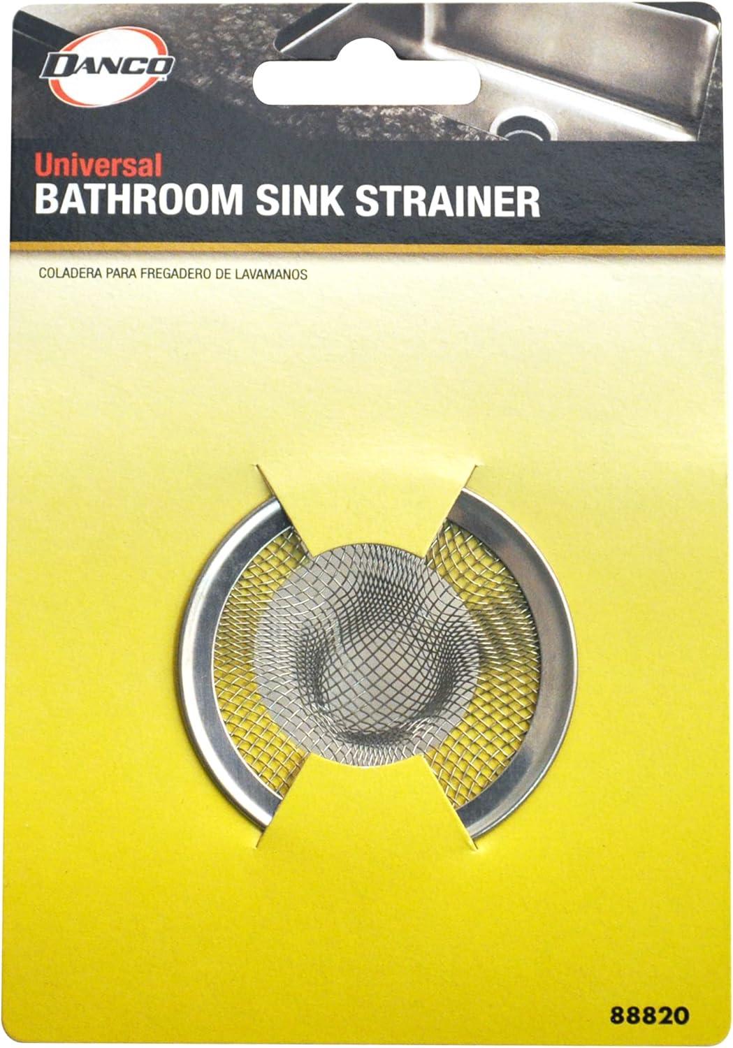 Danco 2-1/4 in. Lavatory Mesh Sink Strainer in Stainless Steel (88820)