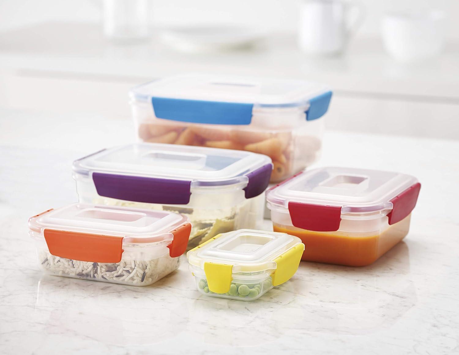 Joseph Joseph Nest Lock 10-Piece Food Storage Containers, BPA Free