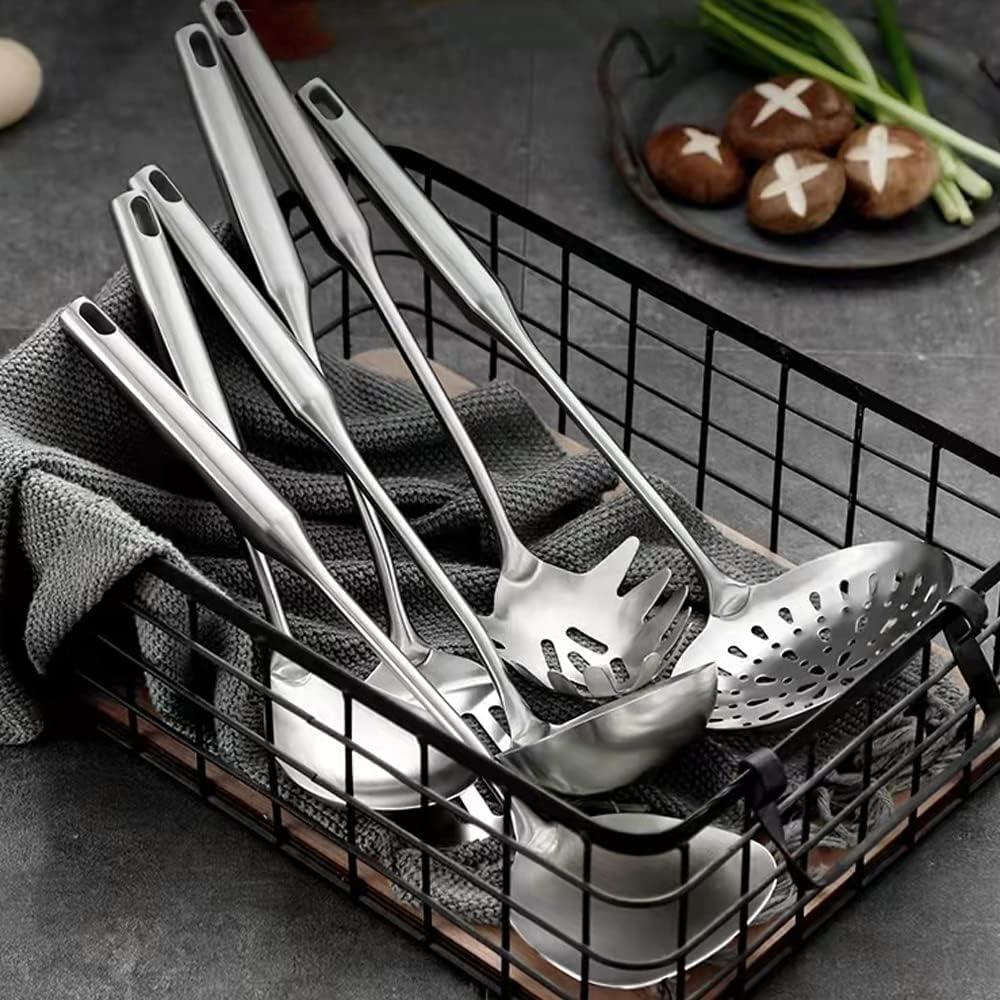 JADOOG JADOOG 6 Piece Stainless Steel Cooking Utensil Set