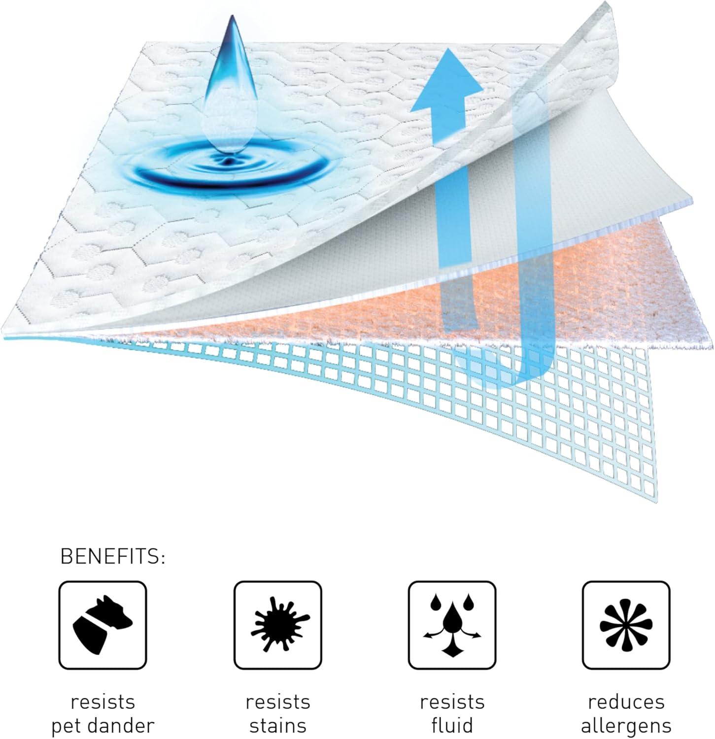 Bedgear Bedgear Dri-Tec Waterproof Mattress Protector - Hypoallergenic - Noiseless and Washable