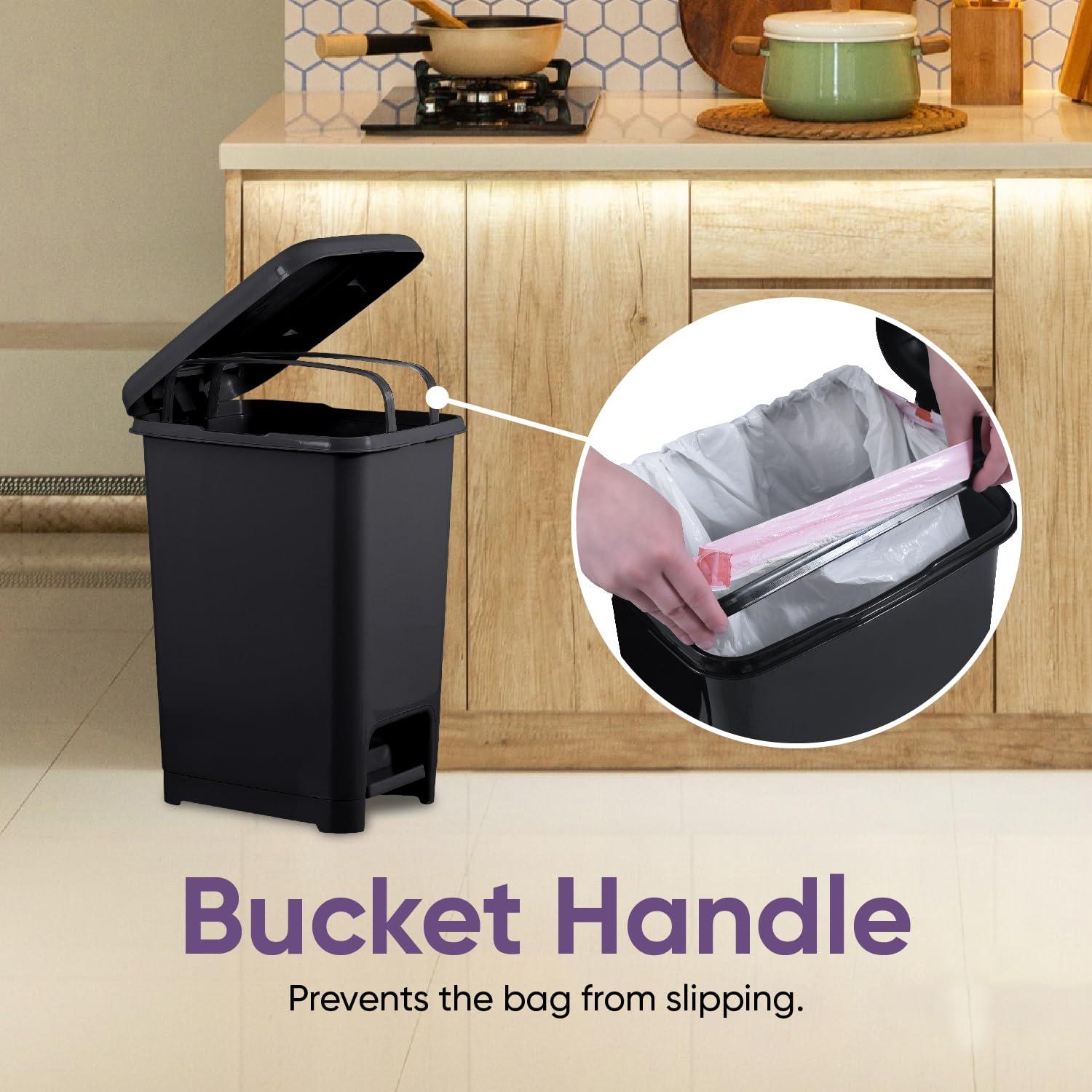 Superio 10.5 Gallon Step On Trash Can