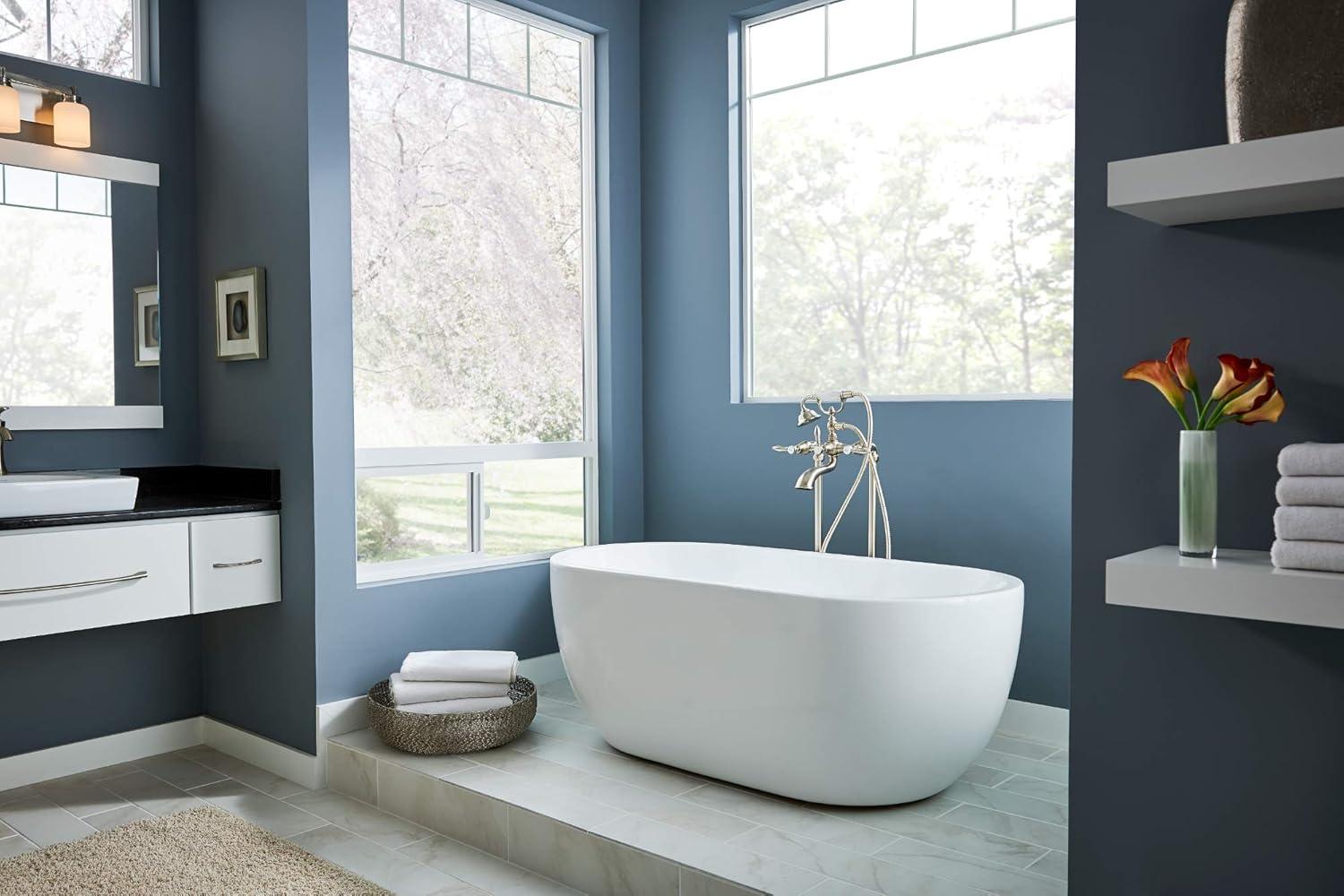 Weymouth Single Riser Tub Filler Concrete Mounting System