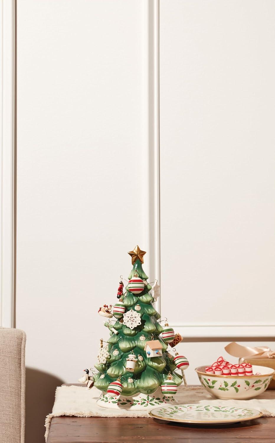 Lenox 26 Piece Treasured Traditions Advent Calendar Tree Set