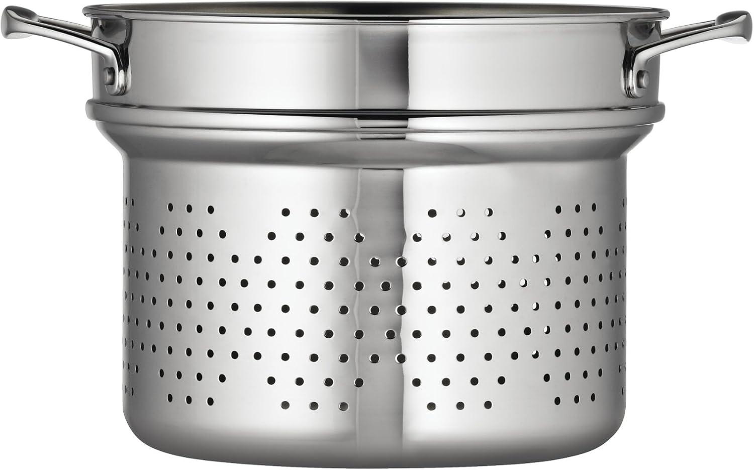 Tramontina Gourmet Tri-Ply Clad 8 qt. Stainless Steel Pot Insert with 12.63" Diameter