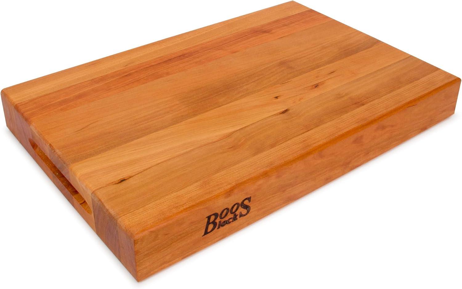 John Boos Wood Edge Grain Reversible Cutting Board