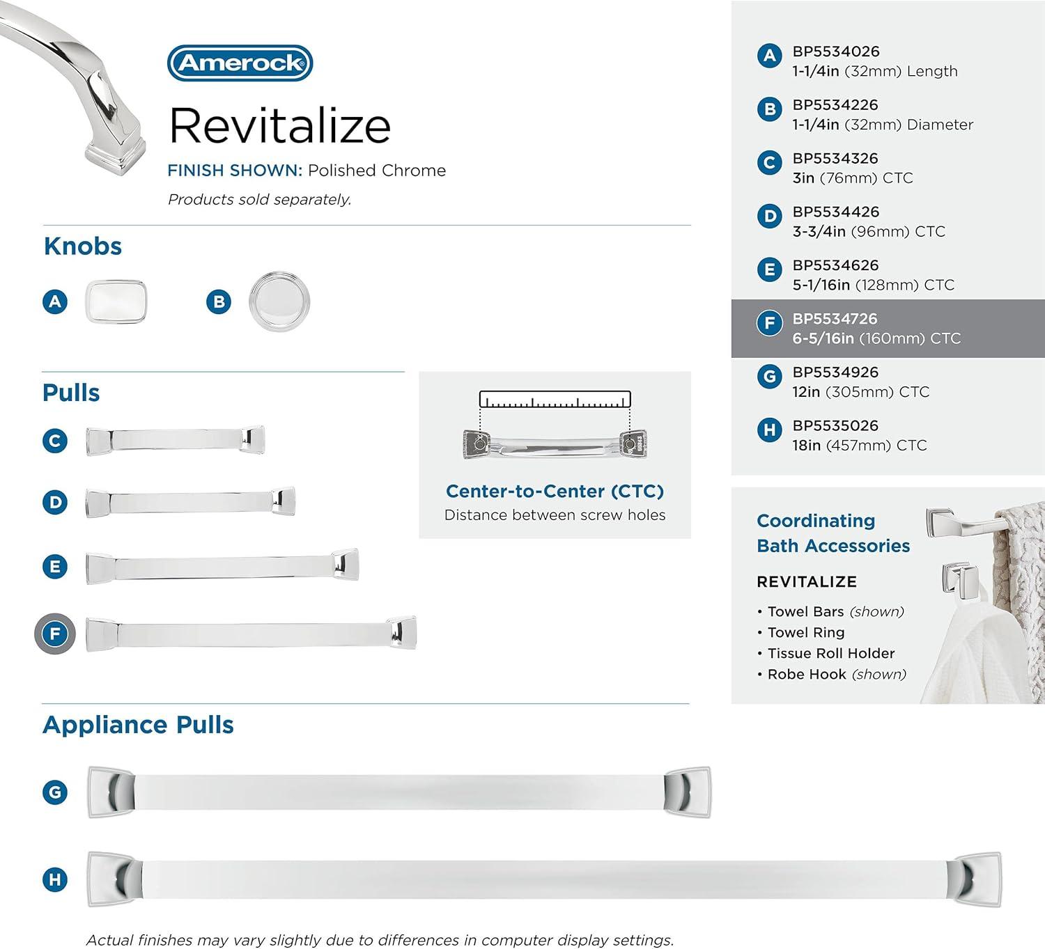 Amerock Revitalize Cabinet Door or Drawer Pull