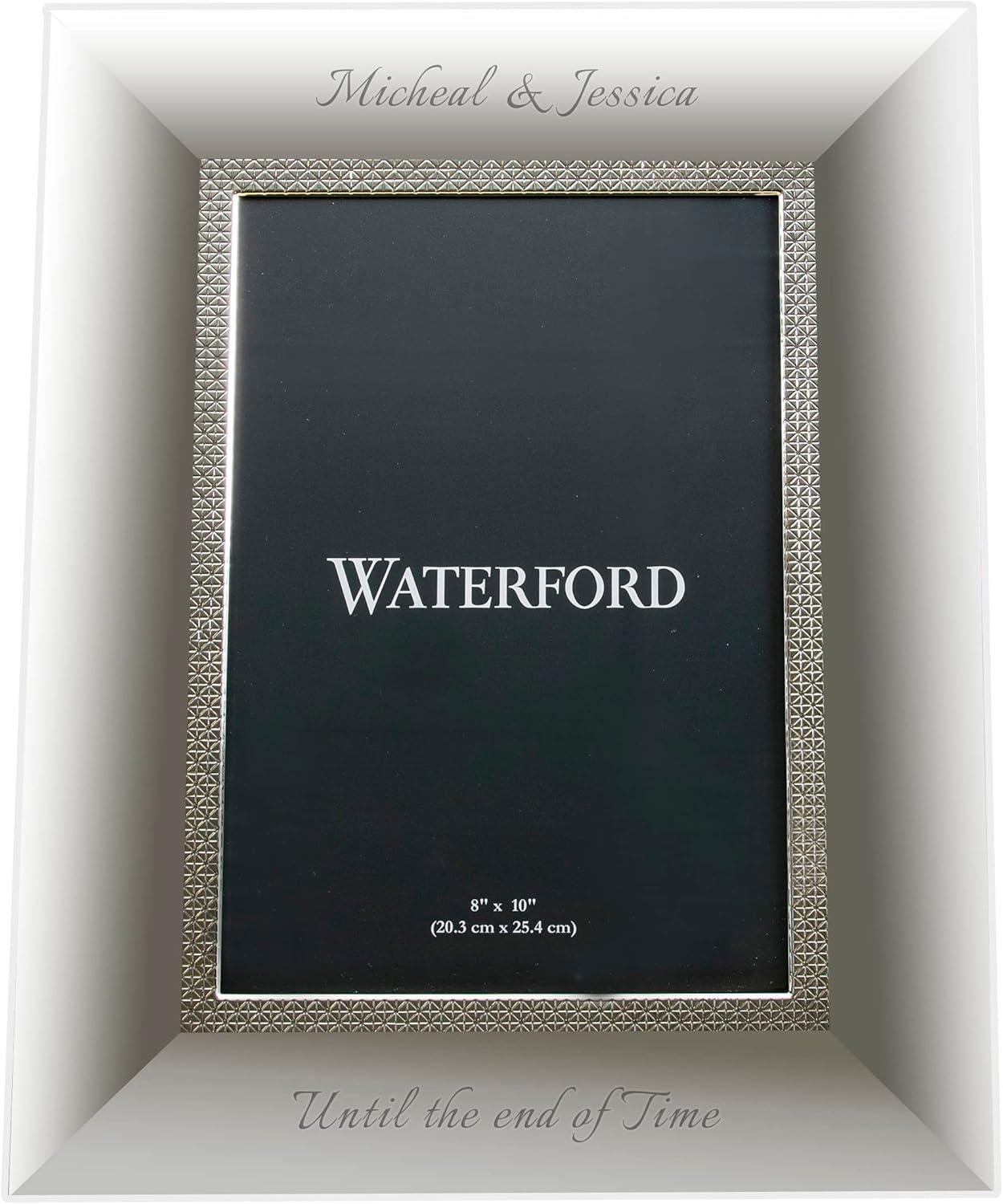 Lismore Diamond Photo Frame Silver