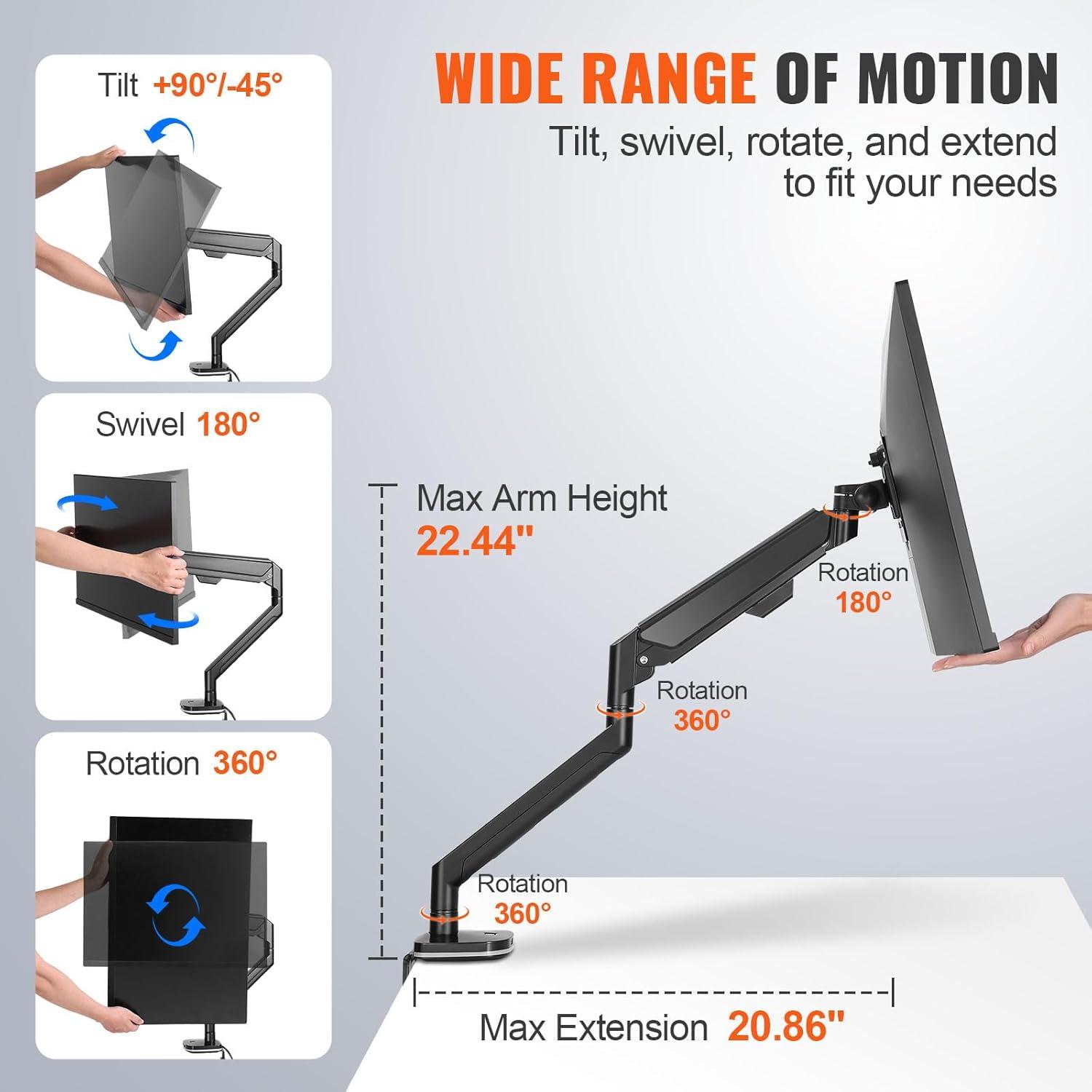 VEVOR VEVOR Single Screen Desktop Mount