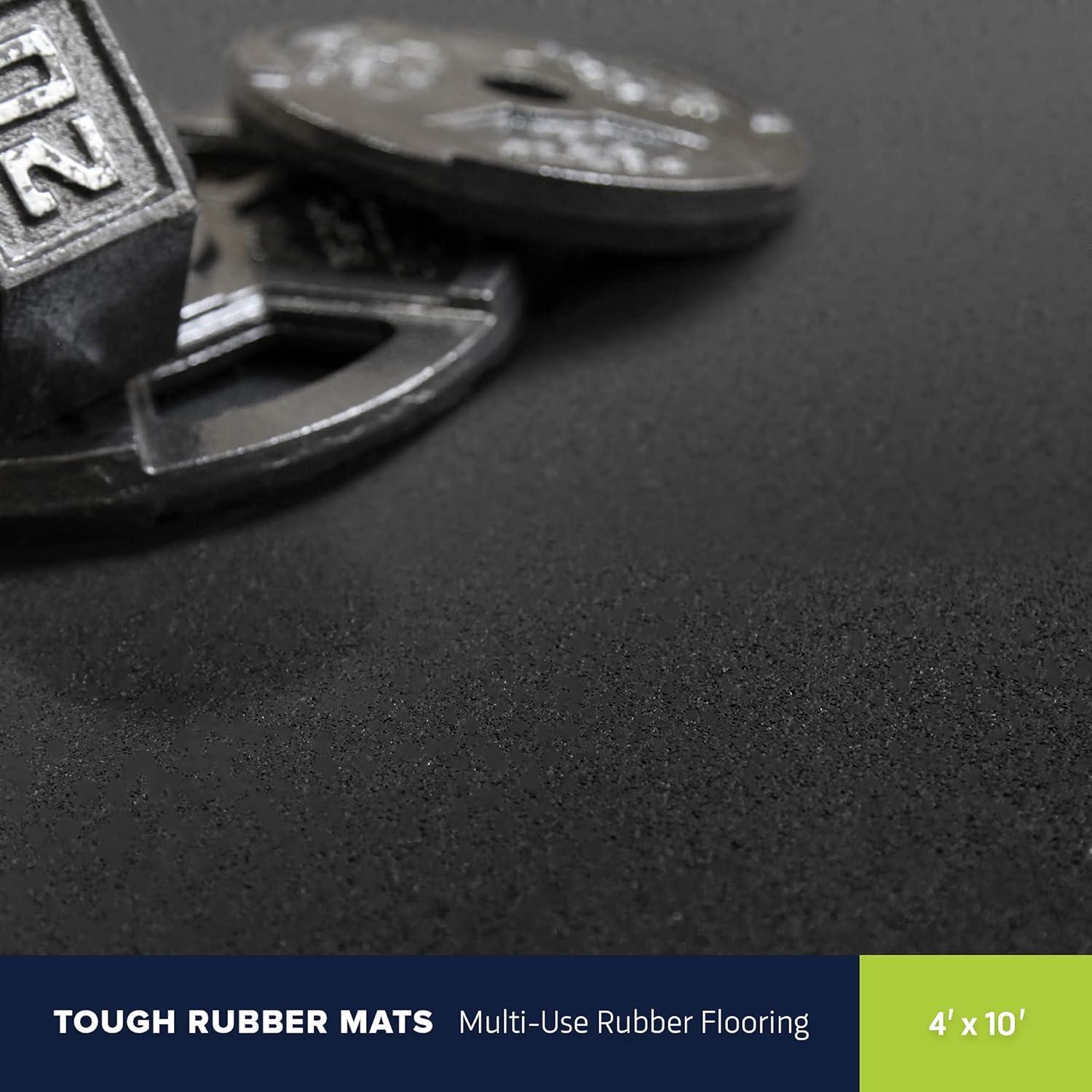 1/4'' Tough Rubber Mat