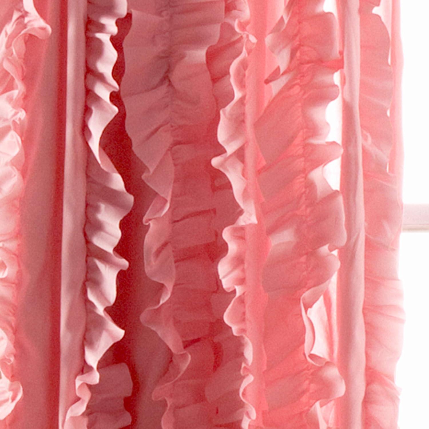 Lush Decor Bohemian Semi-Sheer Curtain Panel