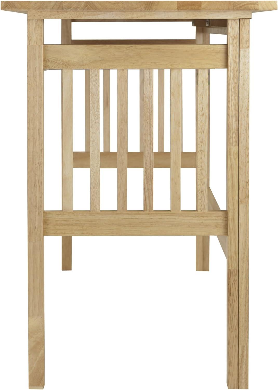 Alcott Hill® Bednarz Solid Wood Top Computer Desk