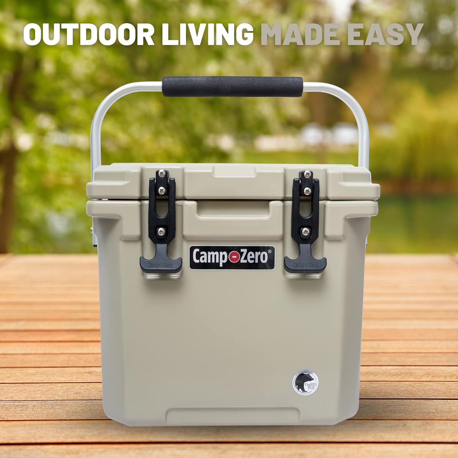 Camp-Zero  12L - 12.6 Quart Premium Cooler Beige