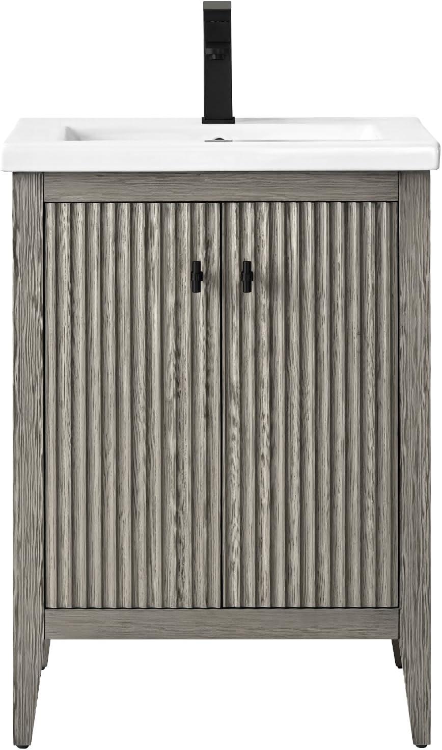 24" Single Bathroom Vanity Set