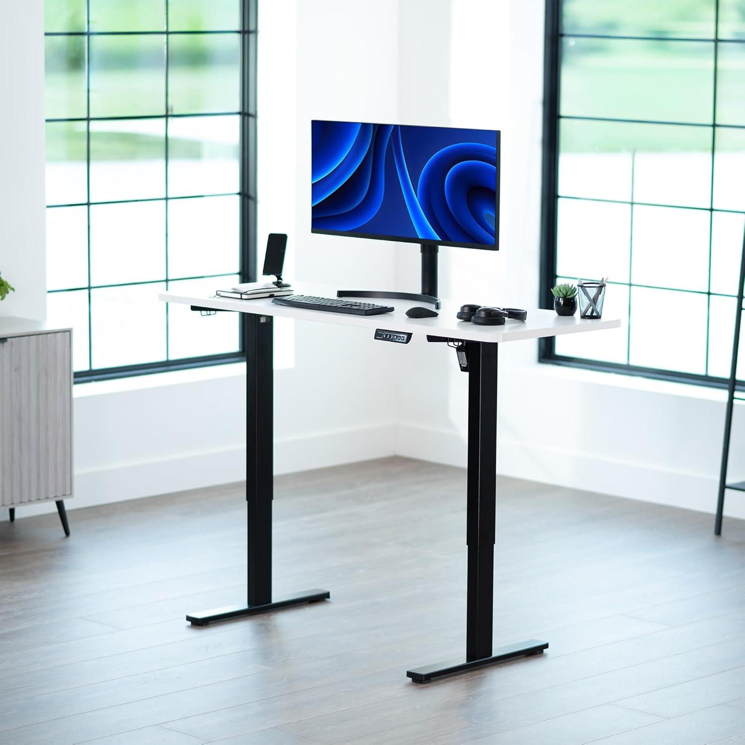Vivo VIVO Single Motor Electric Desk with Push Button Memory Controller