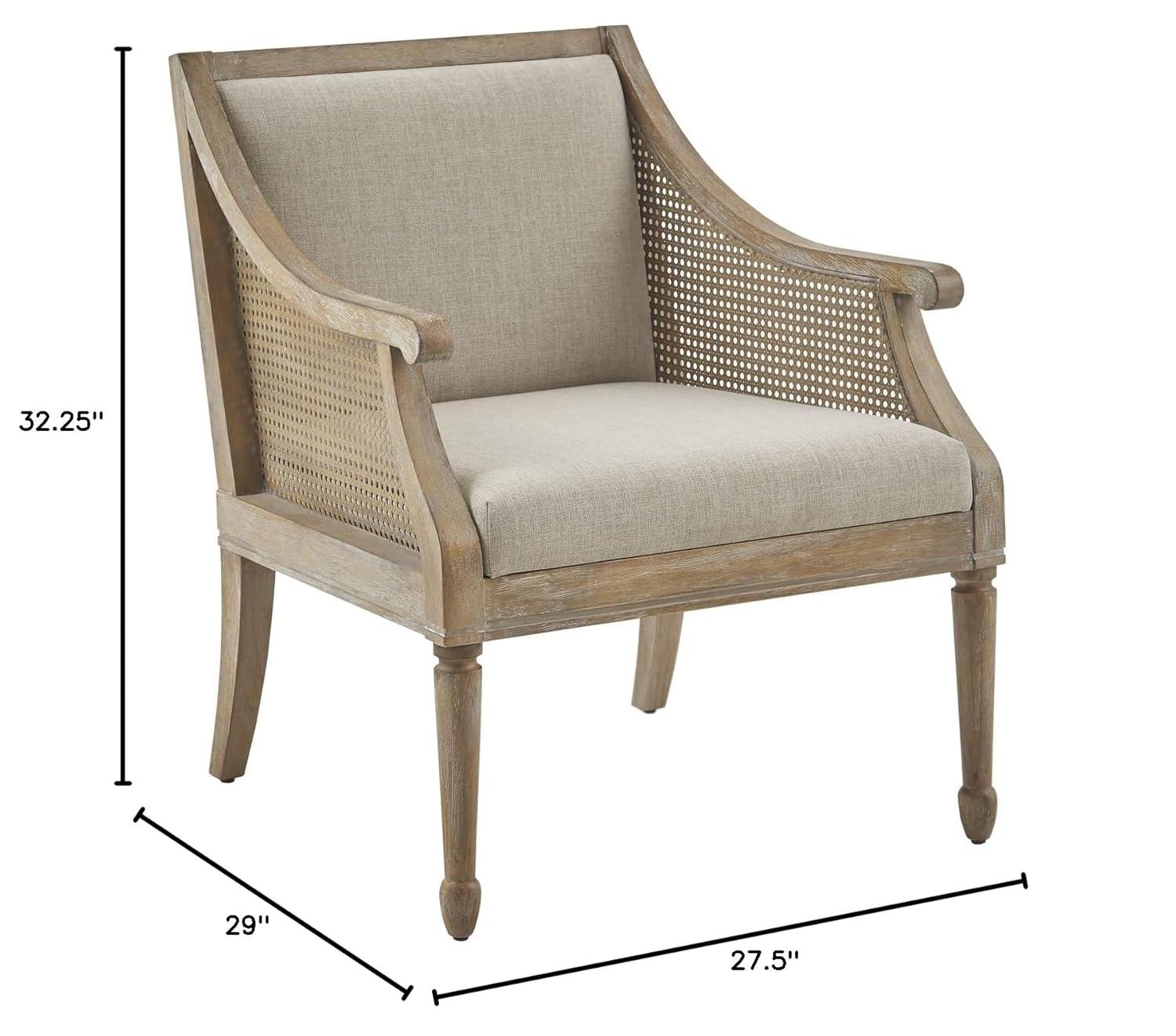 Martha Stewart Isla Farmhouse Accent Chair
