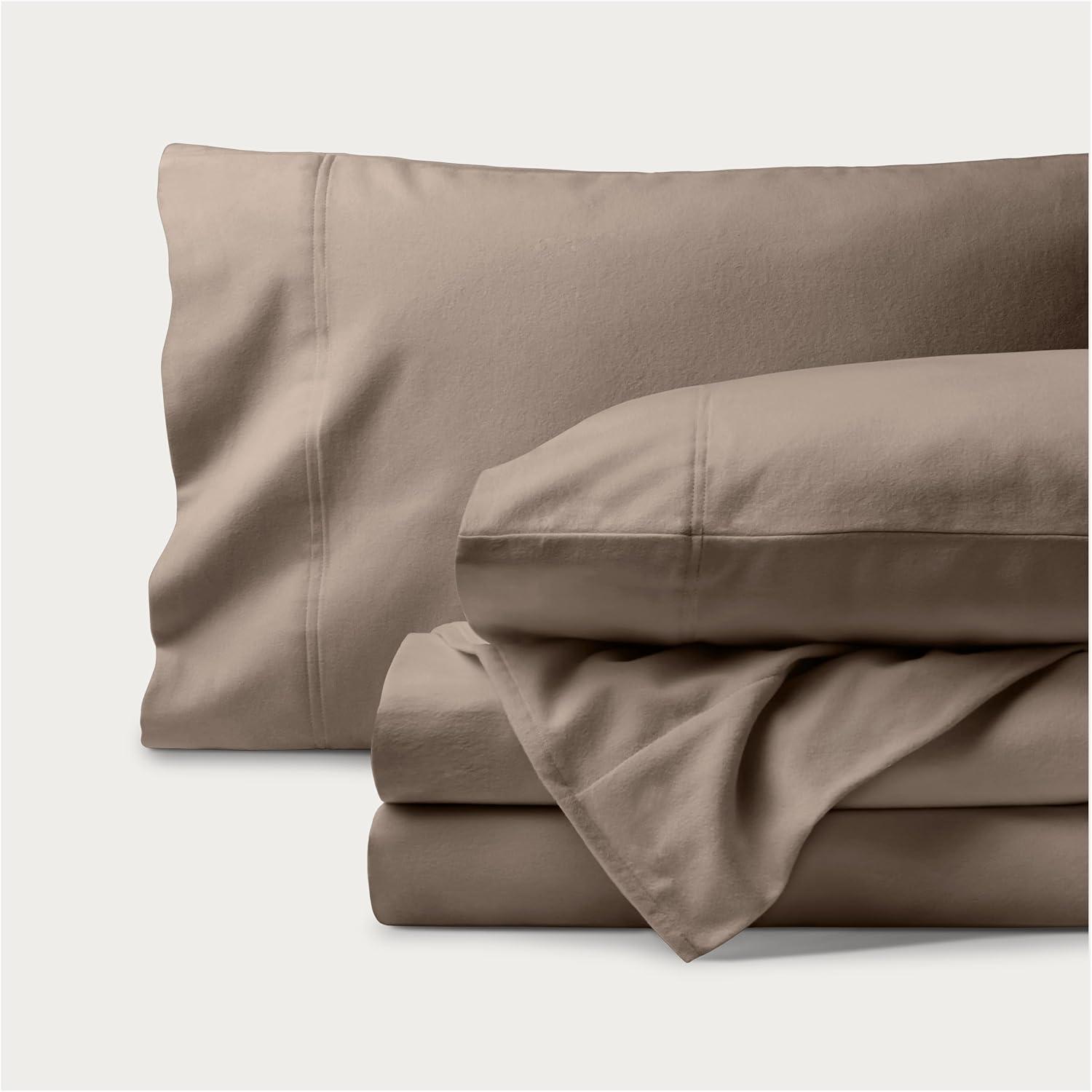 Bare Home Organic 100% Cotton Flannel Sheet Set