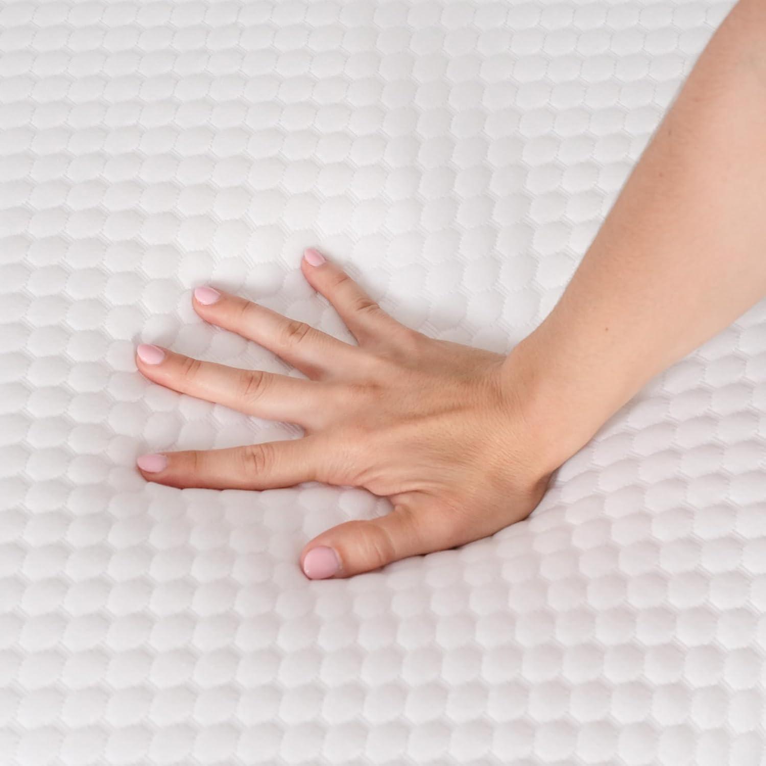 King Size Gray Gel Memory Foam Adjustable Mattress
