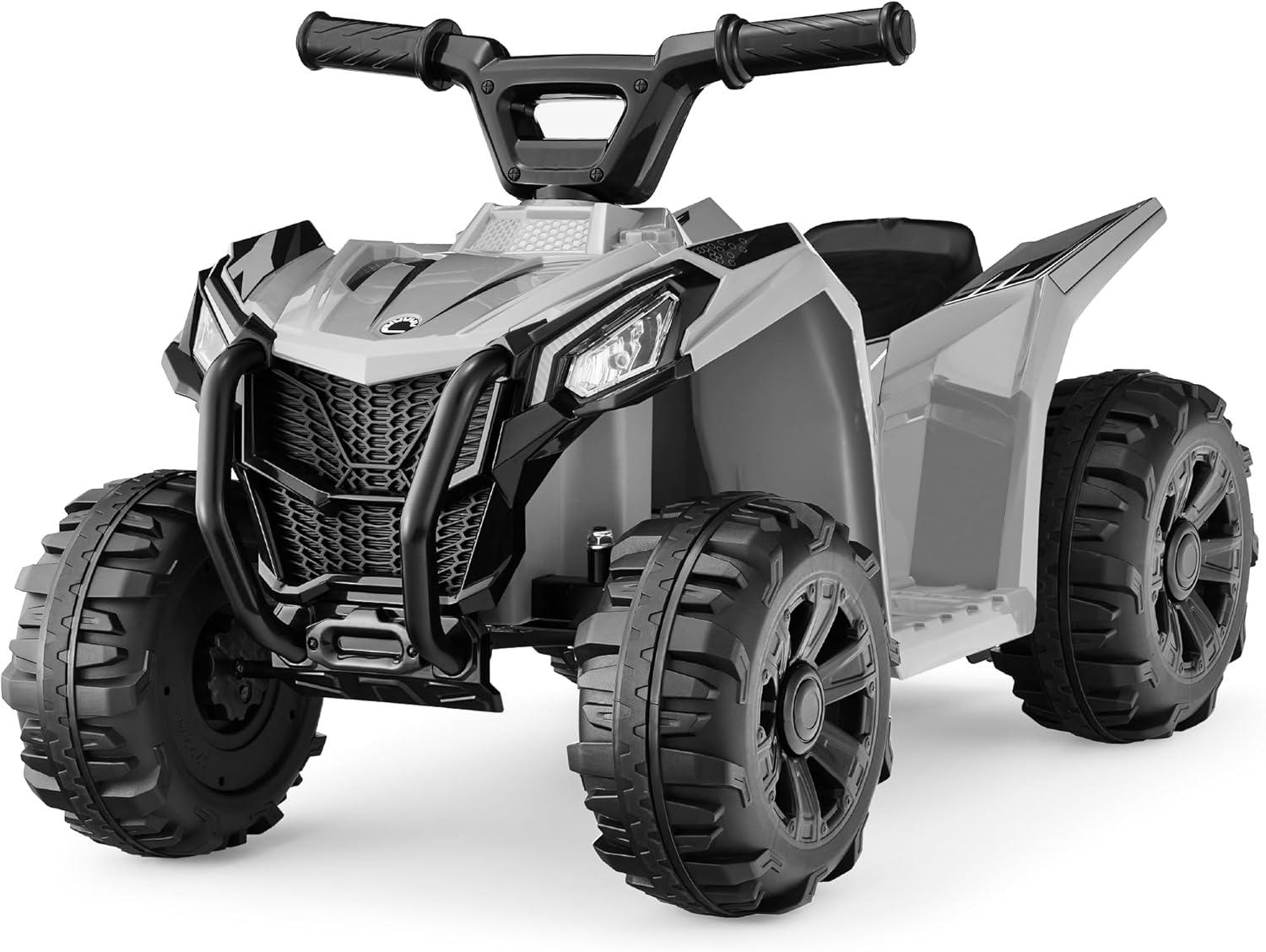 Best Choice Products 6V Kids Ride-On 4-Wheeler Quad ATV Car w/ 1.8mph Max Speed, Treaded Tires