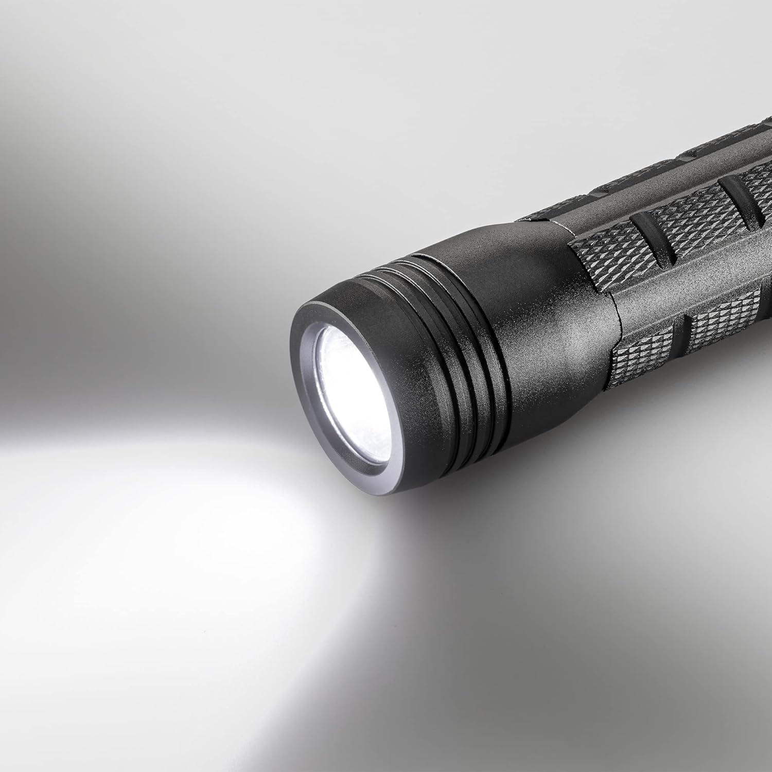 Bushnell Tactical Flashlight, 700 Lumens, Compact LED Construction, Uses Included CR123 Batteries or Rechargeable Battery| Police, Military, Hunting, Security