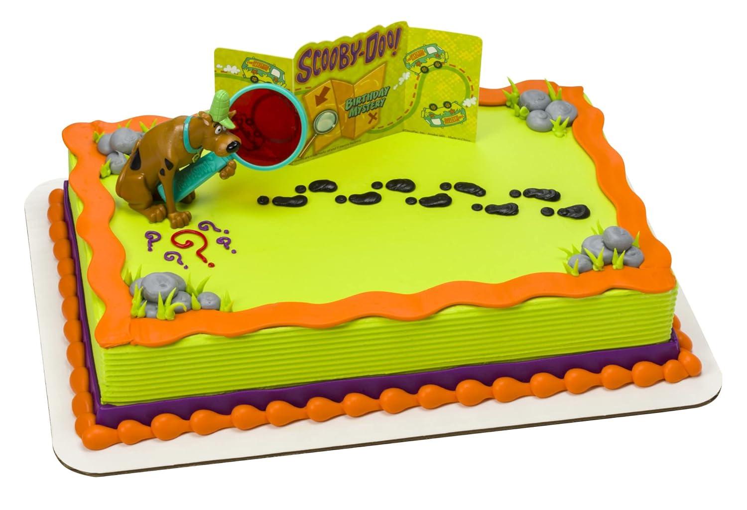 Scooby Doo Mystery Revealed Cake Topper Decorating Set