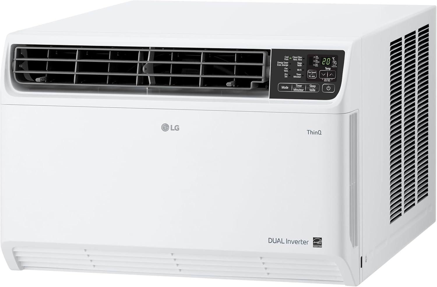 LG 14,000 BTU DUAL Inverter Smart Wi-Fi Enabled Window Air Conditioner for up to 700 sq. ft.