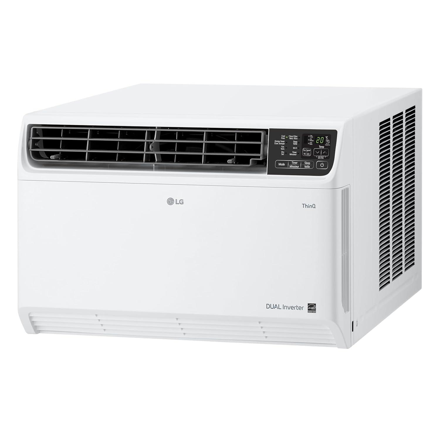 LG 14,000 BTU DUAL Inverter Smart Wi-Fi Enabled Window Air Conditioner for up to 700 sq. ft.