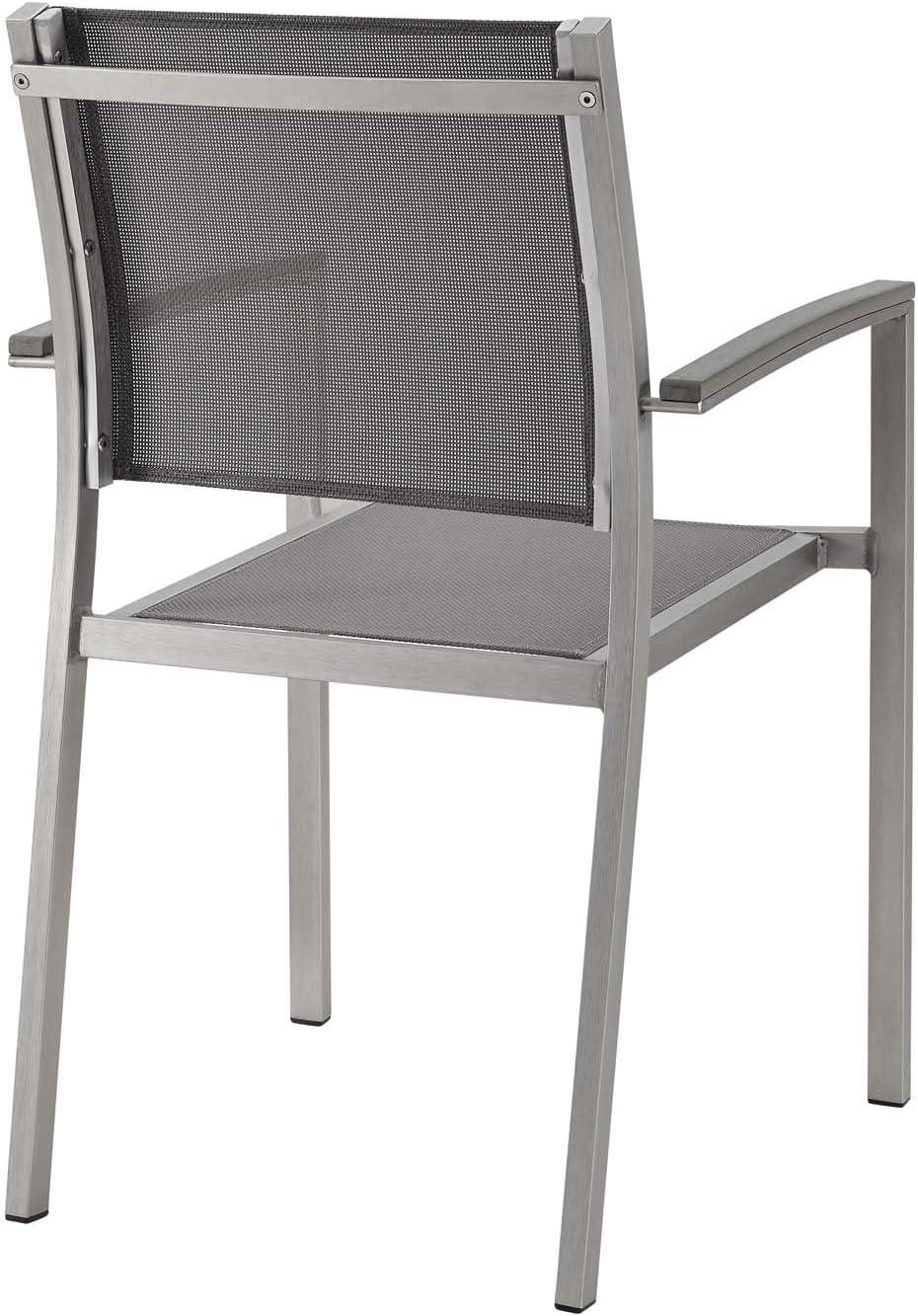 Modway Shore Dining Chair Outdoor Patio Aluminum