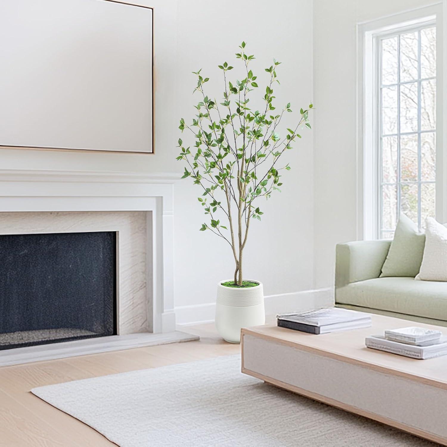 Faux Minimalist Citrus Tree 5'