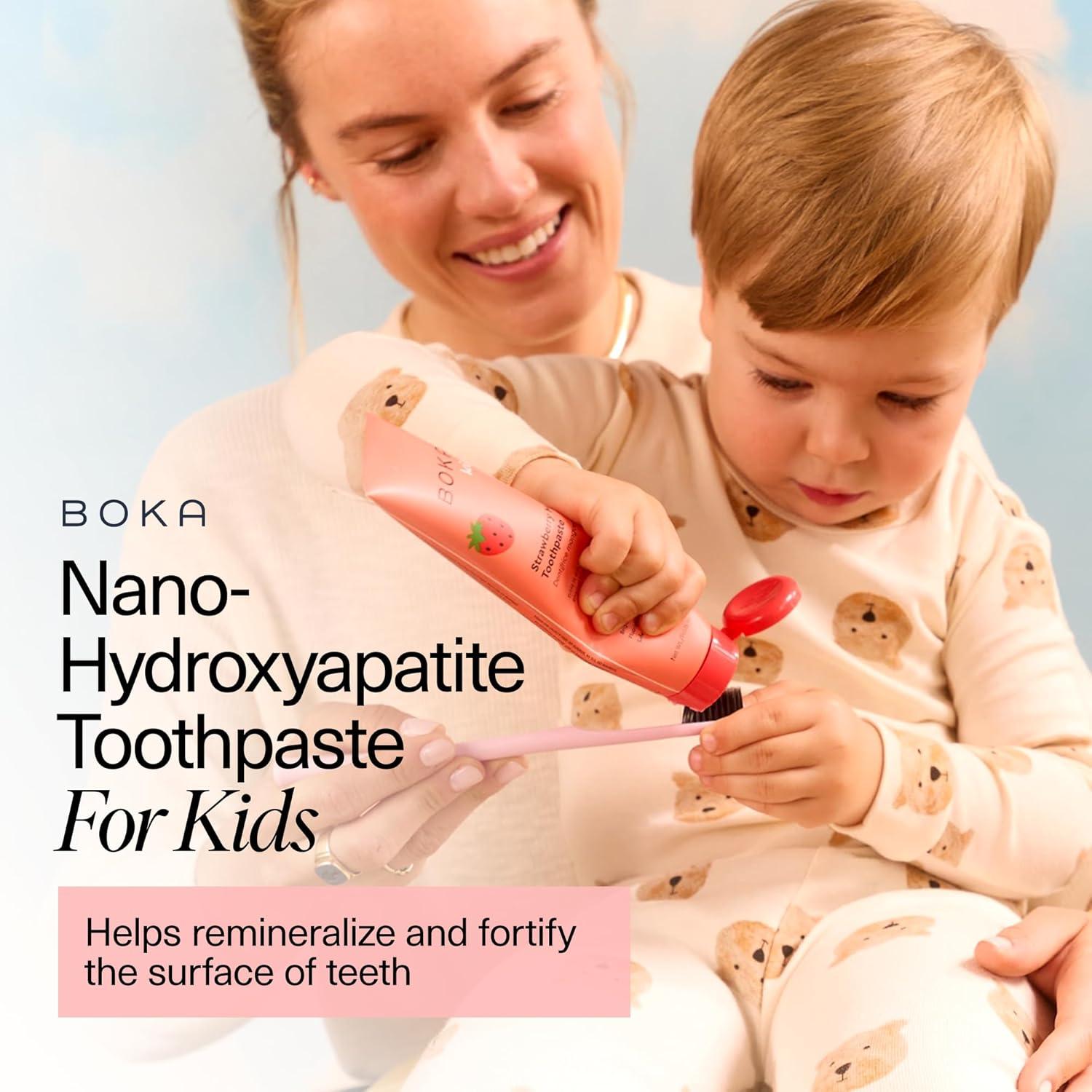 Strawberry Mango Fluoride-Free Remineralizing Toothpaste for Sensitive Teeth