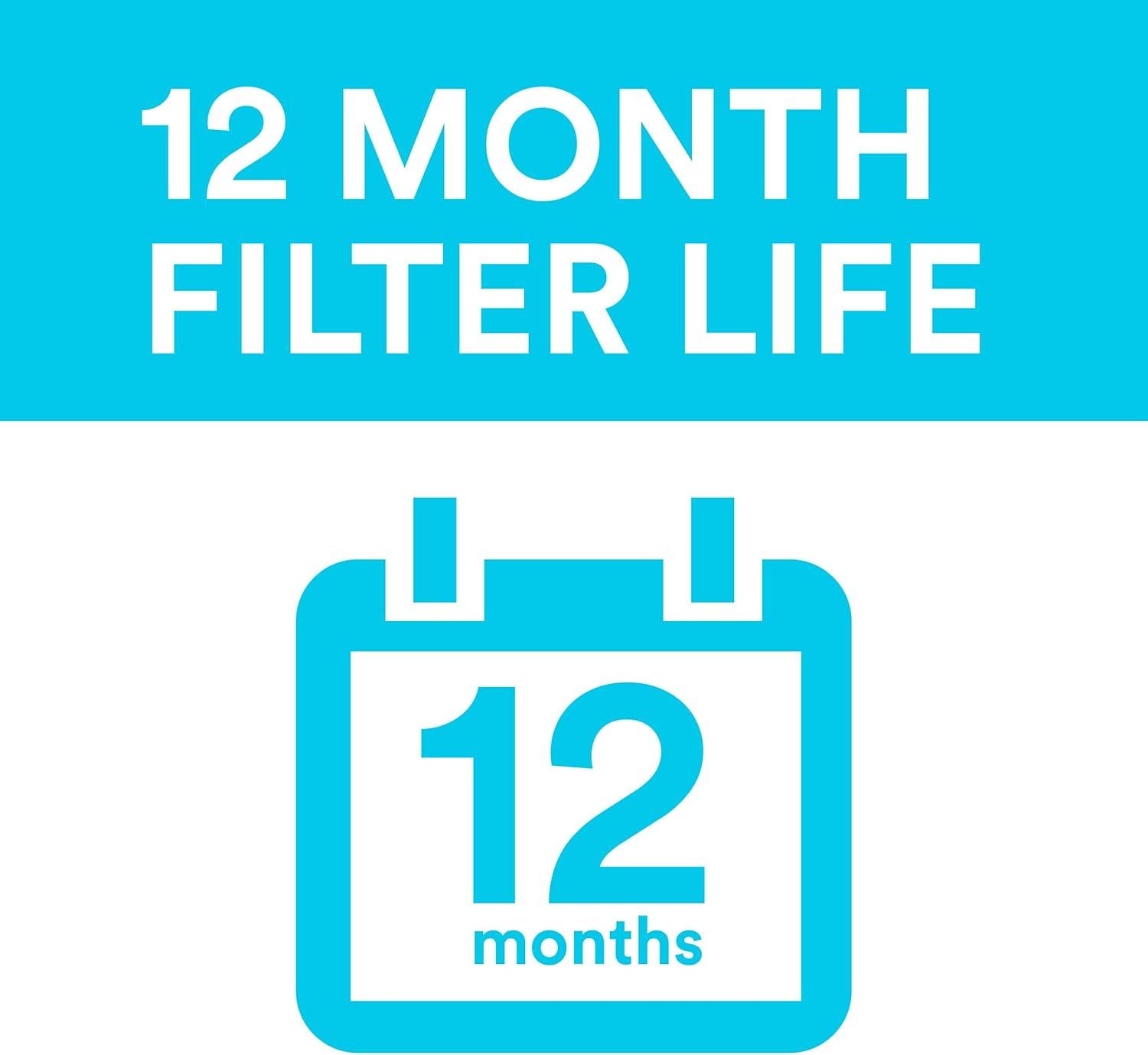 3M Aqua-Pure Sink Reverse Osmosis Replacement Water Filter Cartridge AP5527, for use with AP-RO5500 System