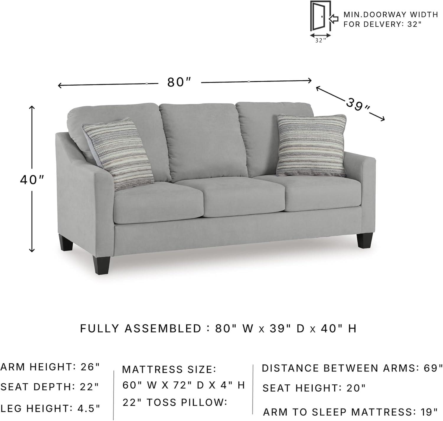 Hokku Designs Demitre Queen Sofa Sleeper