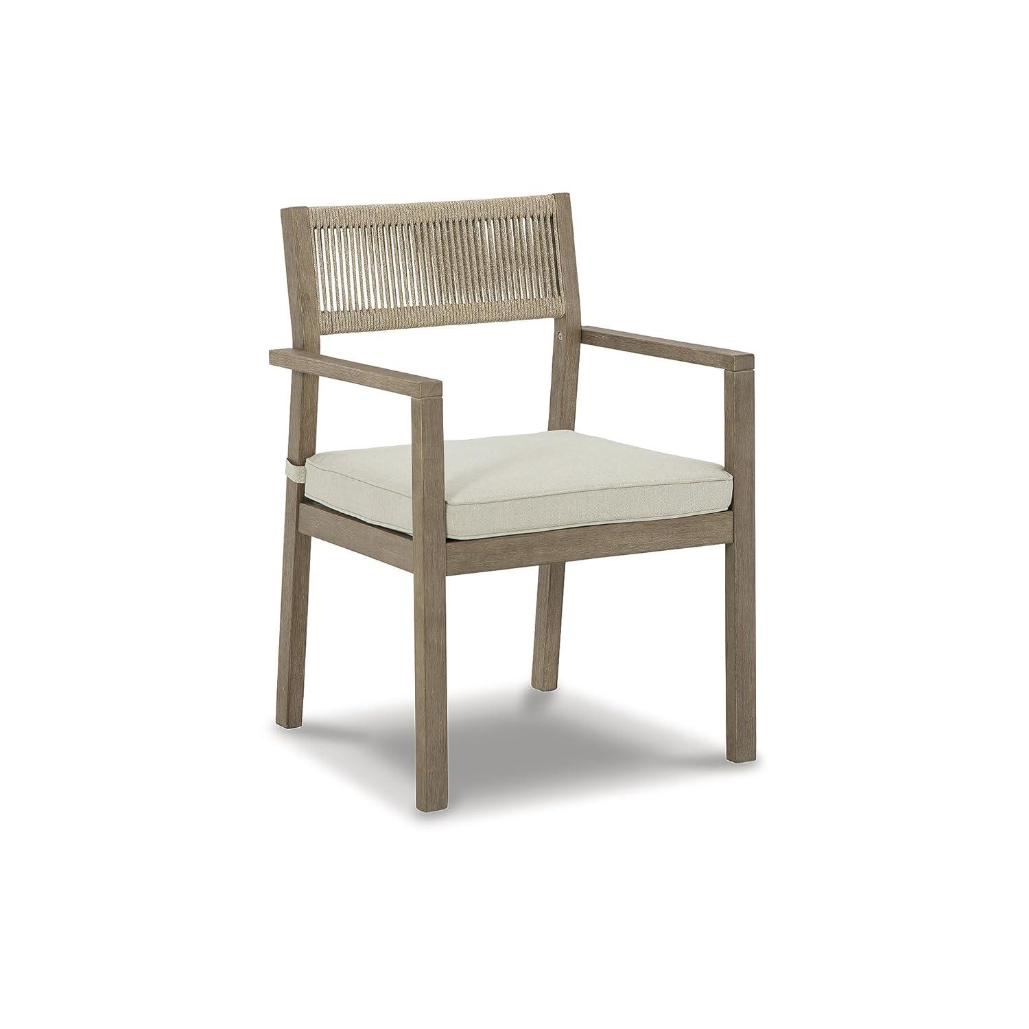 Colb Outdoor Dining Armchair with Cushion (Set of 2)