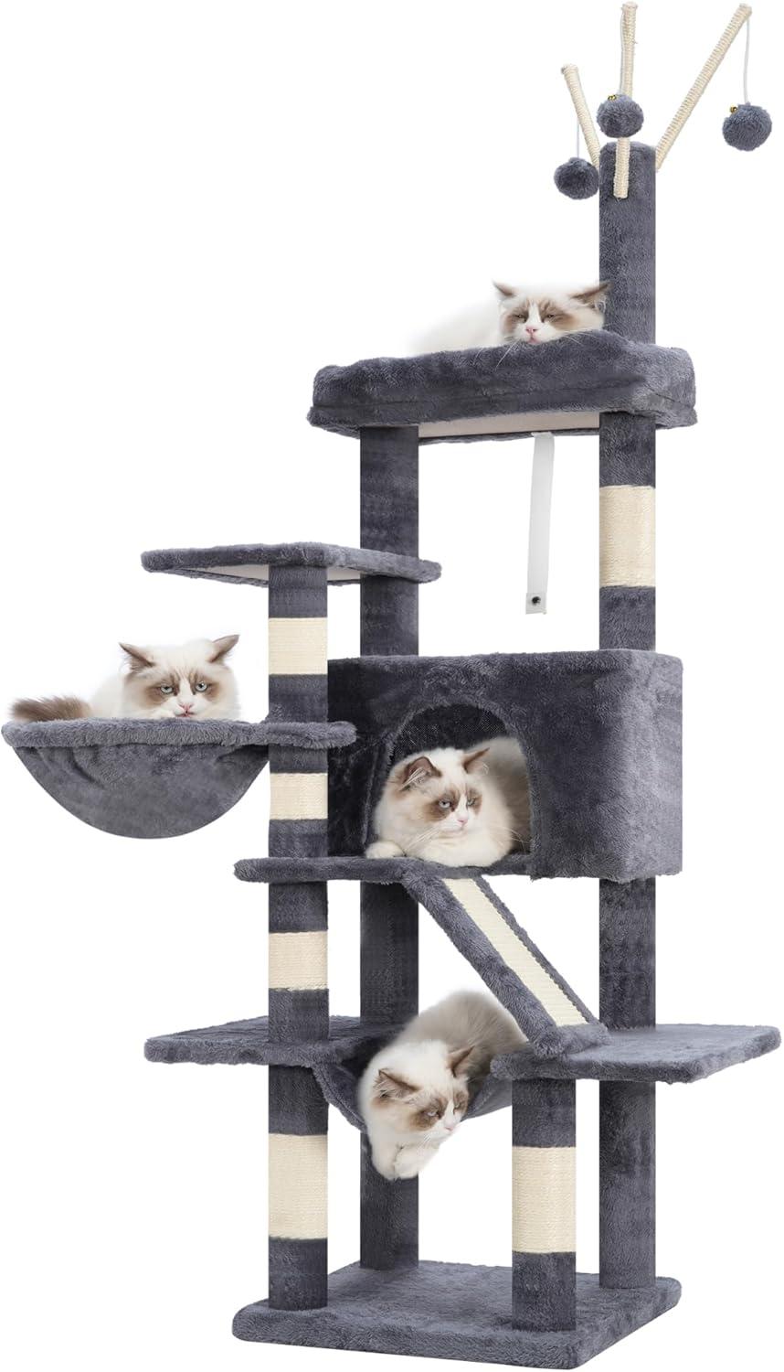 Archie & Oscar™ Indoor Cat Tower with Sisal Scratching Post