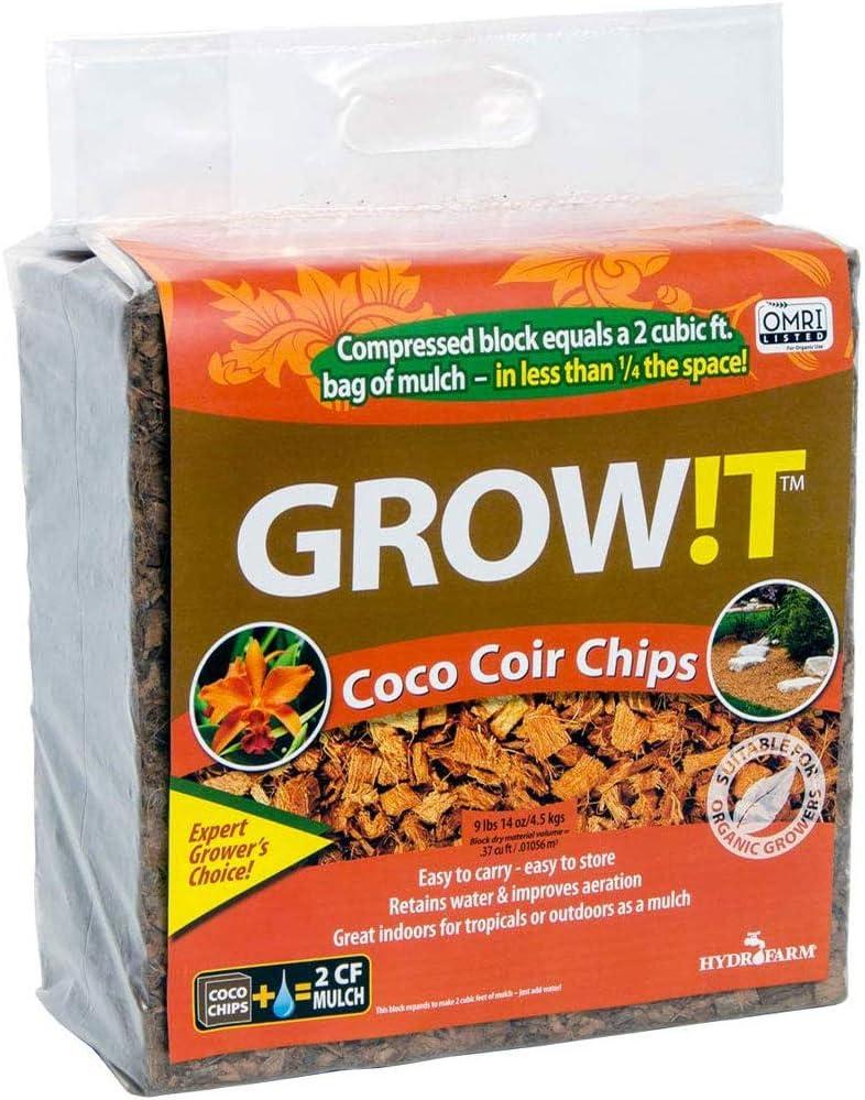 Hydrofarm Coco Coir Tropical Planting Watering and Maintenance