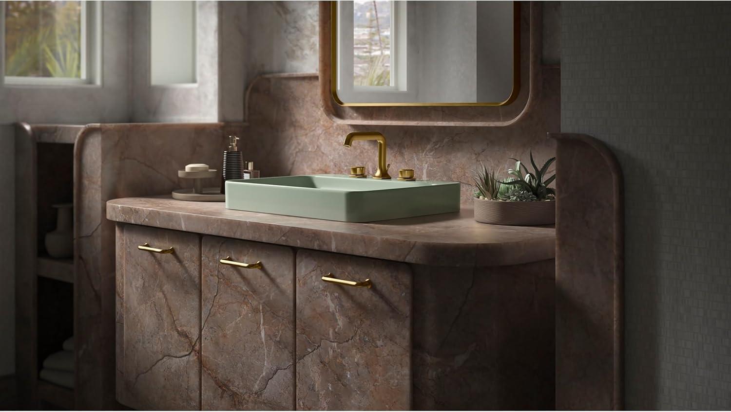 KOHLER Essential Rectangular Wall Mirror, Bathroom / Vanity Mirror with Frame