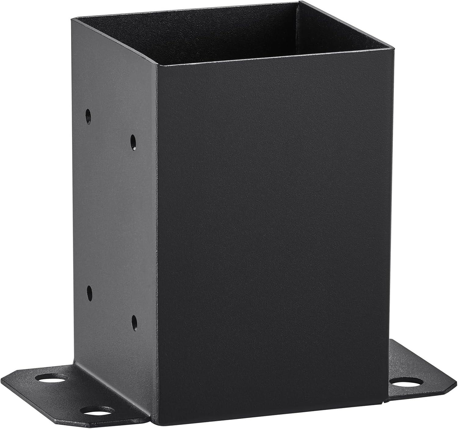 VEVOR 4 Pack 4x4 Post Base Brackets Heavy Duty Wood Post Fence Post Anchor