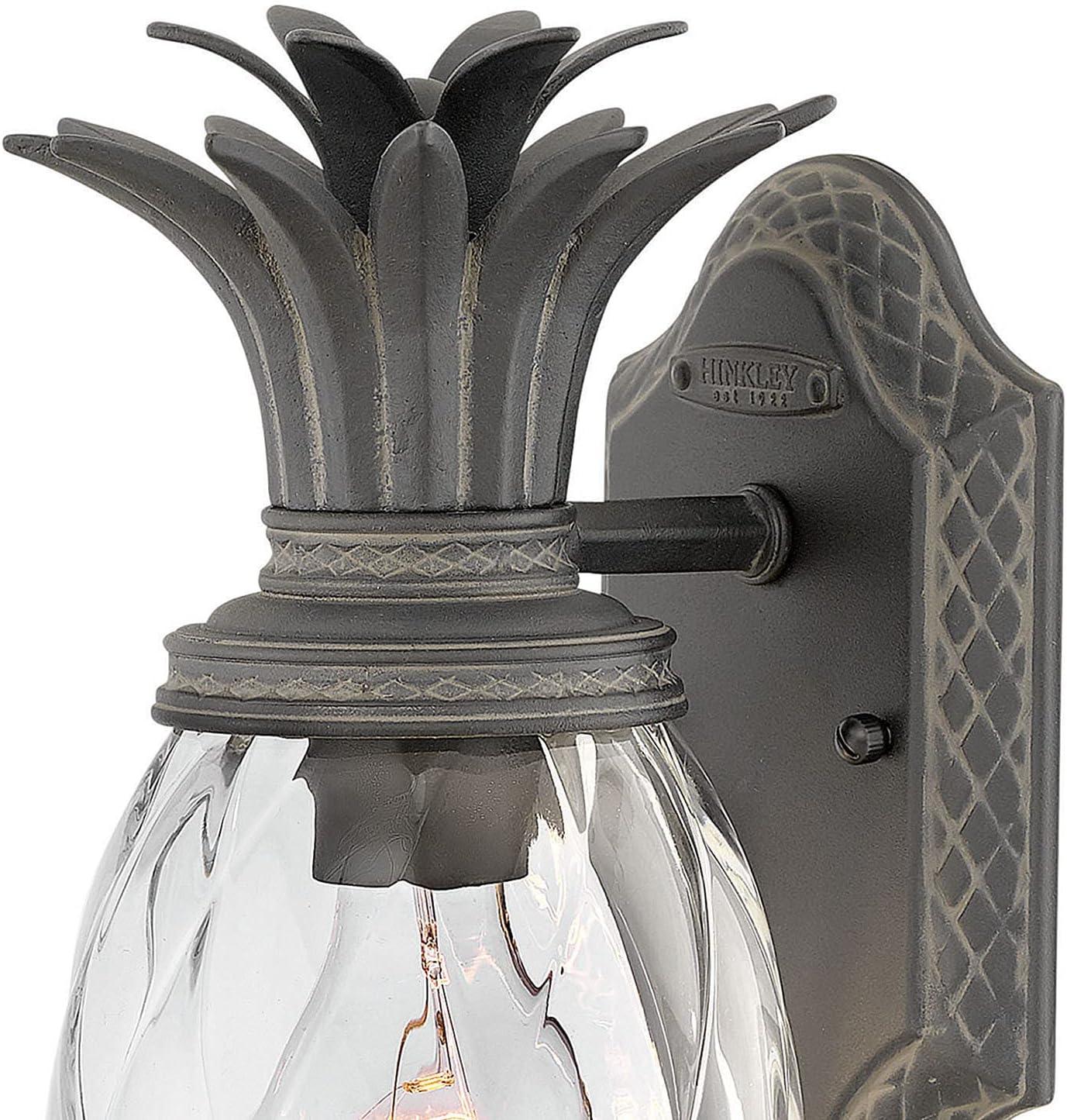 Plantation 1-Light Pineapple Outdoor Wall Mount Lantern