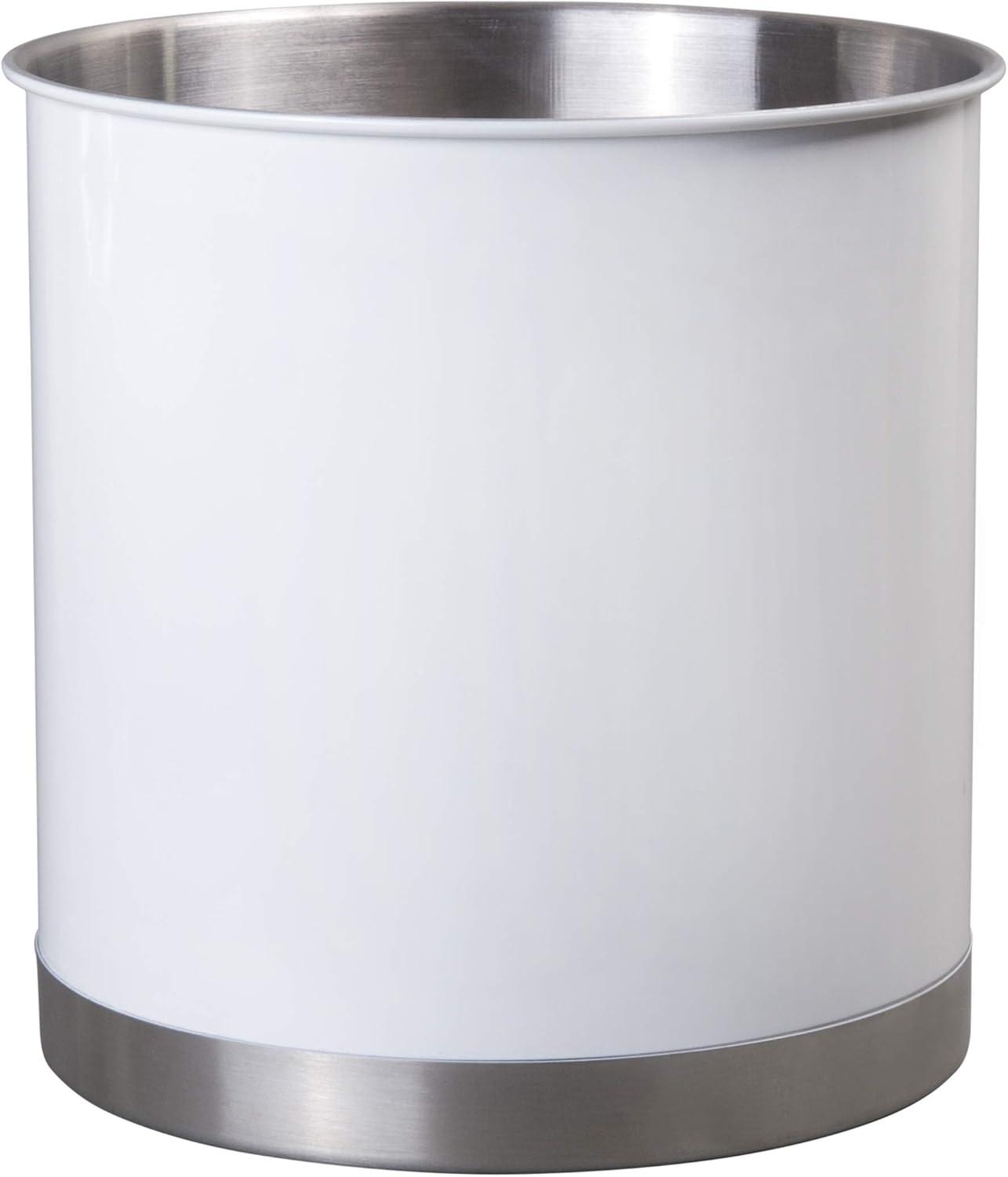 Stainless Steel Round Utensil Crock