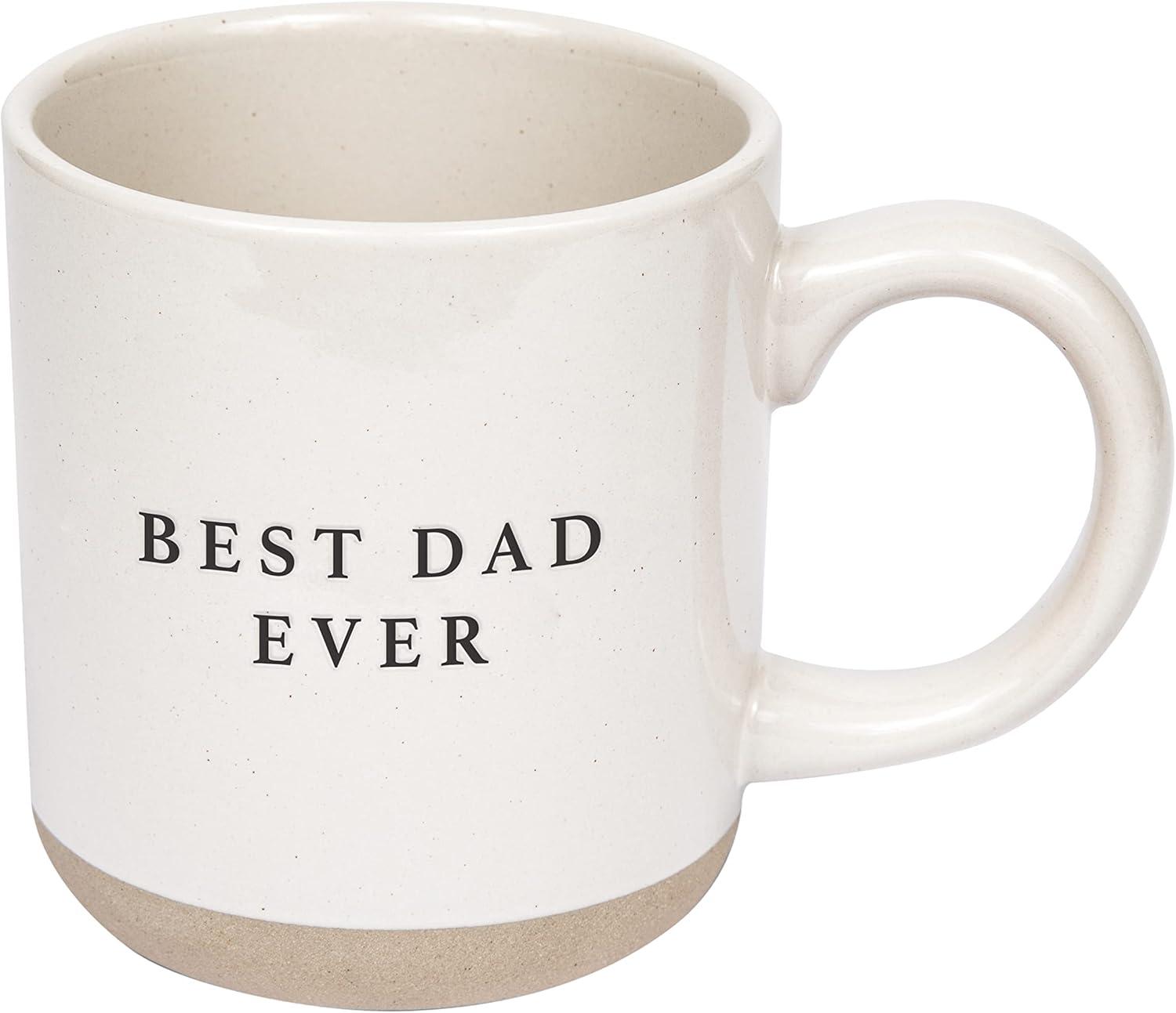 Sweet Water Decor Best Dad Ever Stoneware Coffee Mug -14oz